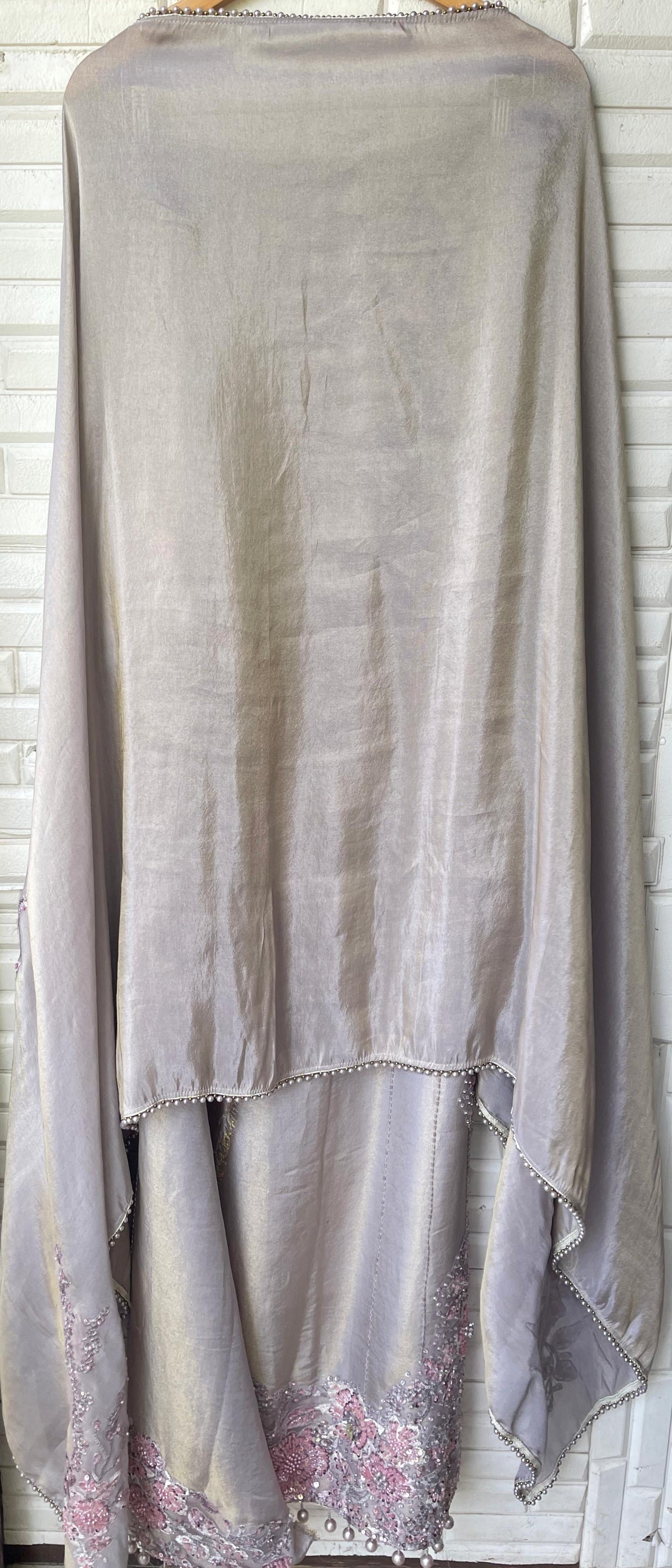 Pure shimmer silk unstitched ladies suit Rc17739