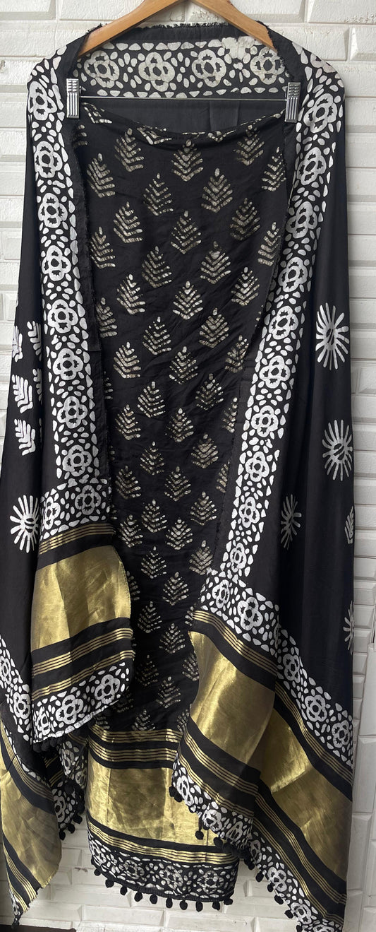 Muslin cotton unstitched ladies suit Rc17656