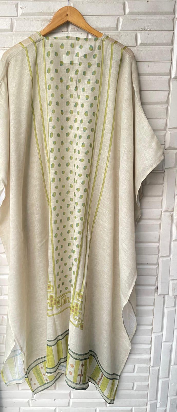 Linen unstitched ladies suit Rc17084