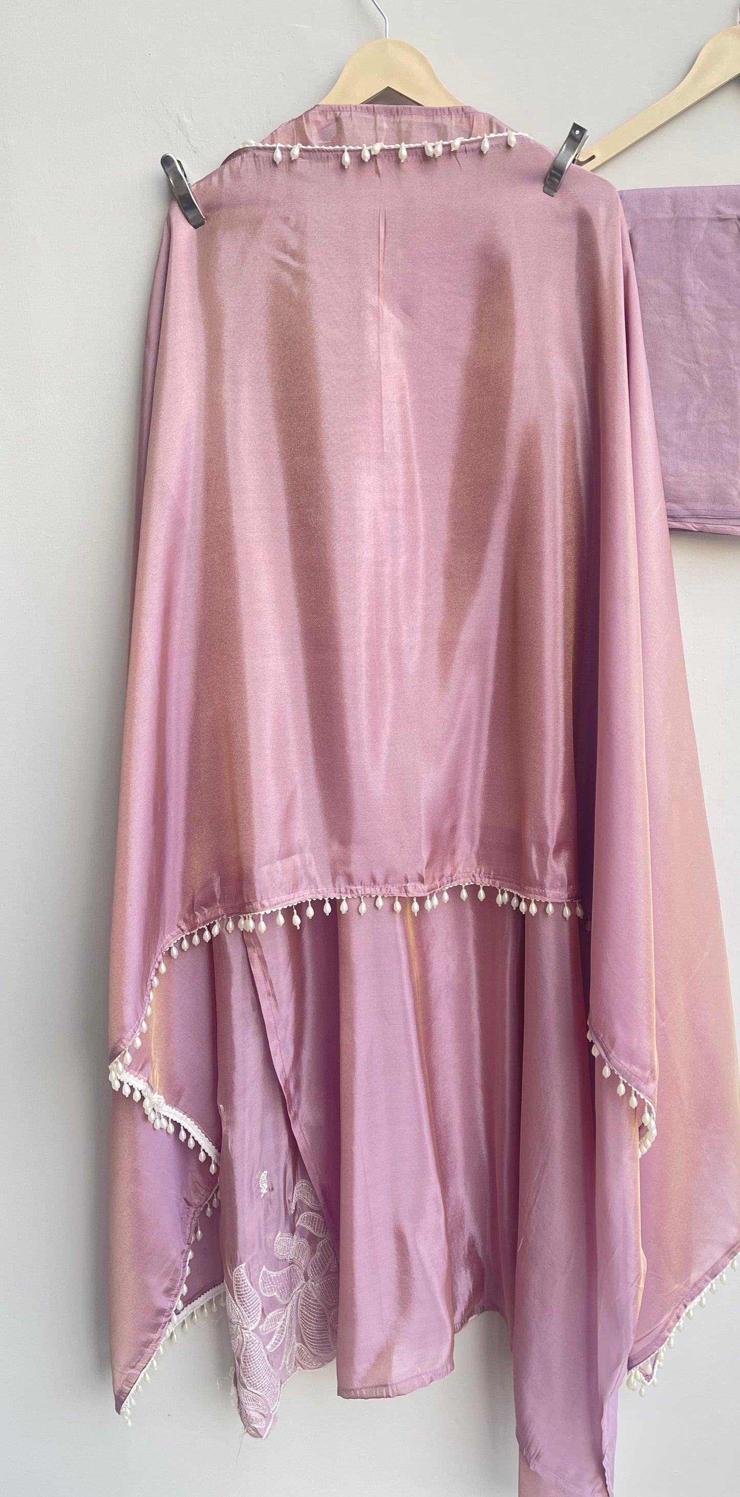 Shimmer silk unstitched ladies suit Rc17896