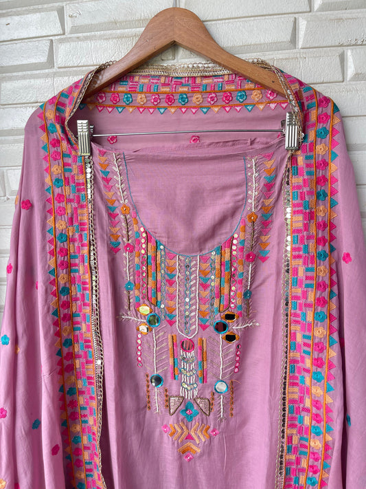 Mul cotton unstitched ladies suit Rc17140 (a)