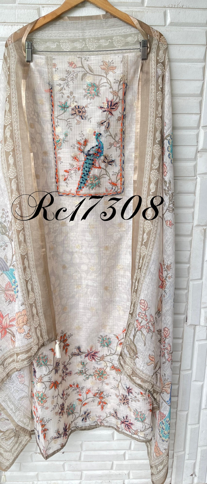 Kota unstitched ladies suit Rc17308