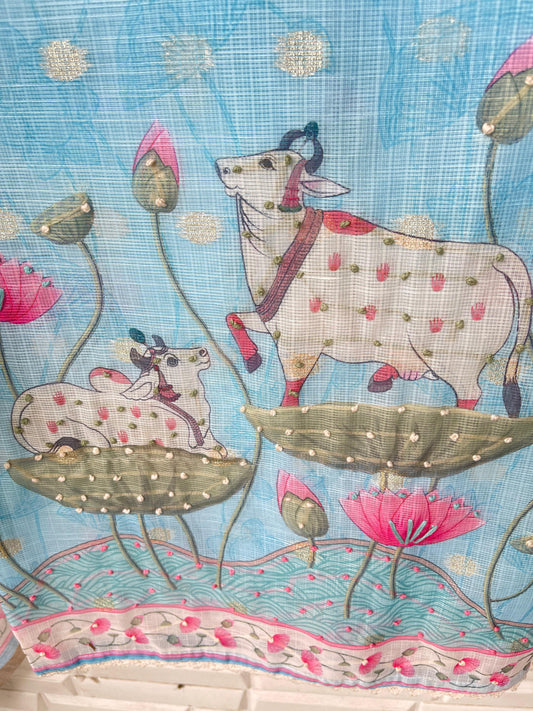 Kota doriya unstitched ladies suit Rc17438 (b)