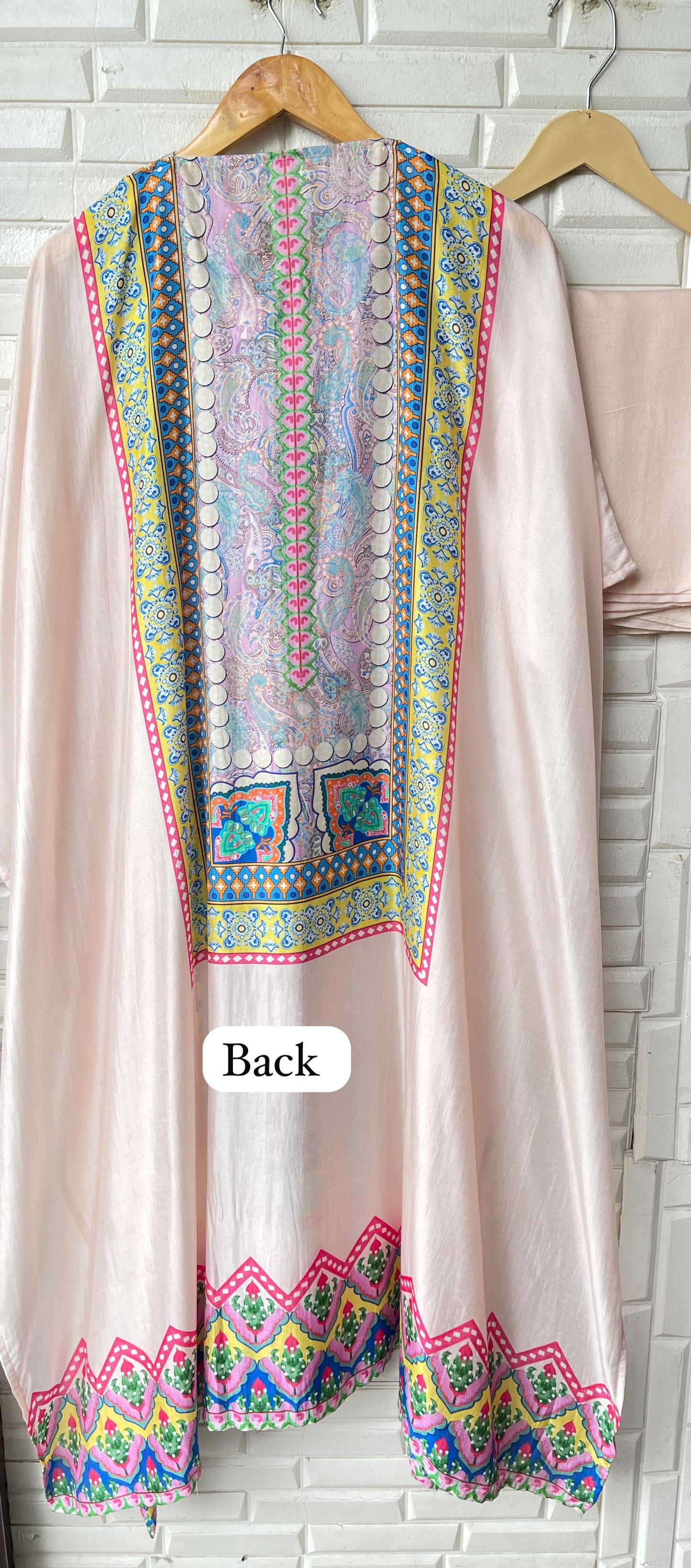 Silk unstitched ladies suit Rc17657