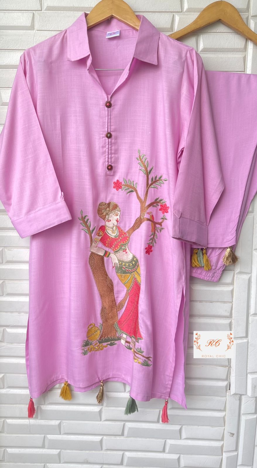 Soft Cotton Ready to Wear Coord Set Rc11847