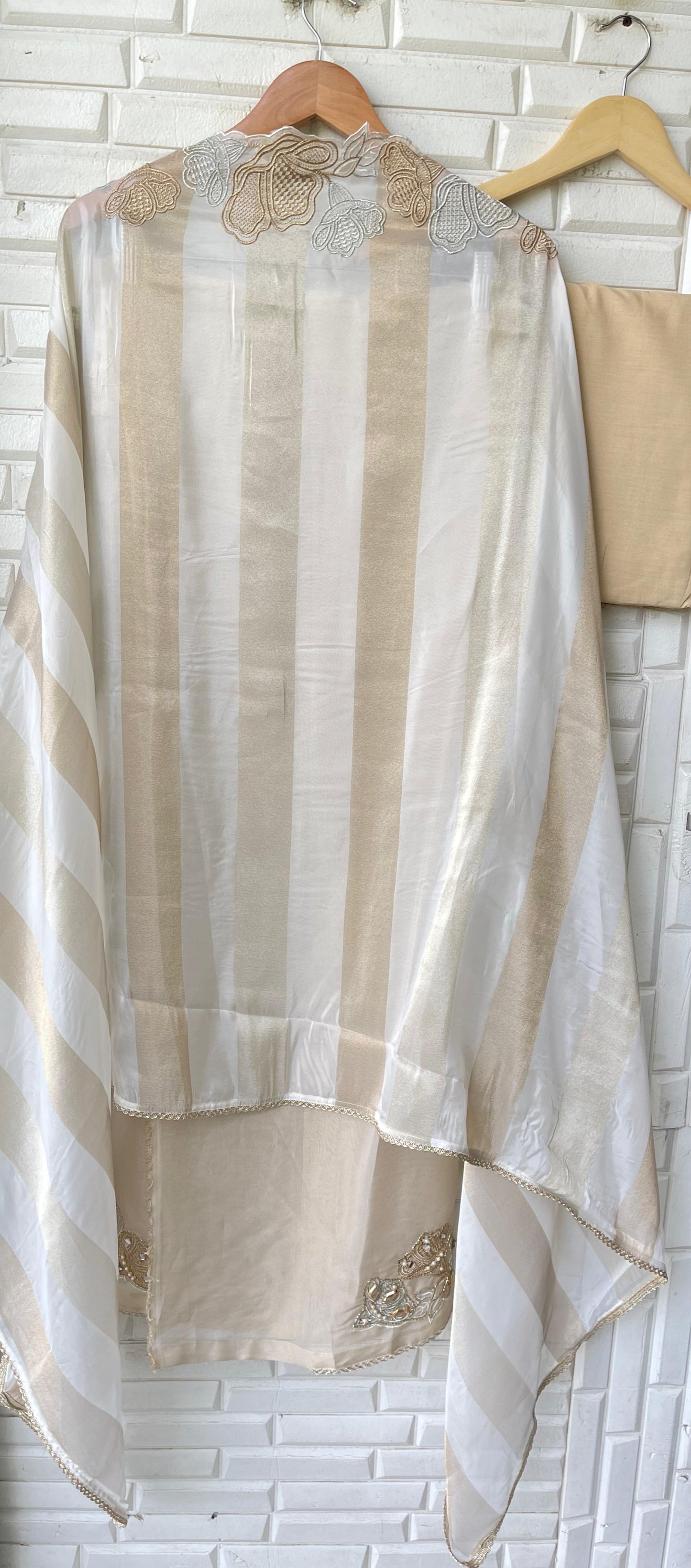 Shimmer silk unstitched ladies suit Rc17432