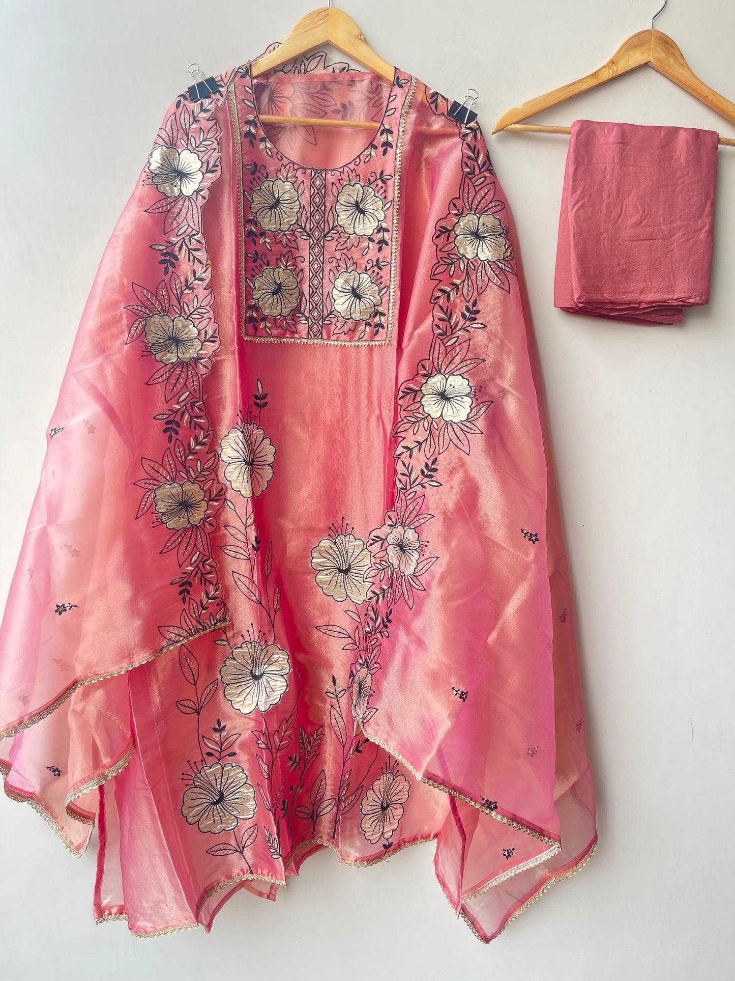Shimmer silk unstitched ladies suit Rc19245 (b)