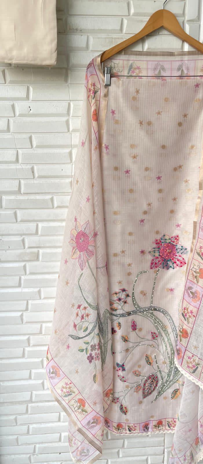 Kota Doria unstitched ladies suit RC17043