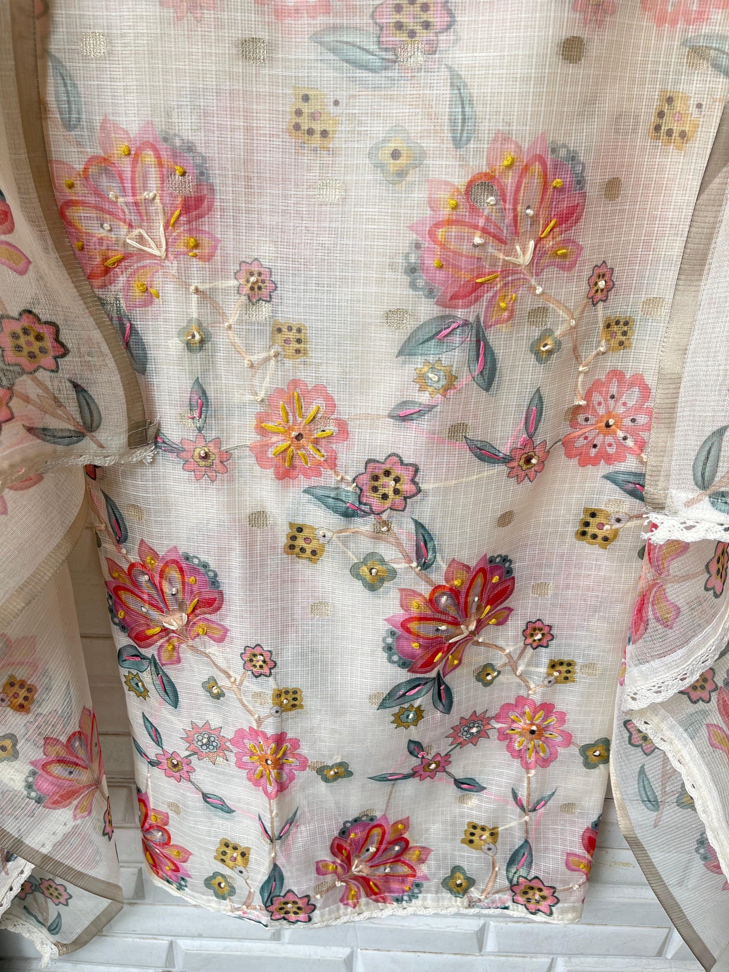 Kota doriya unstitched ladies suit Rc17286