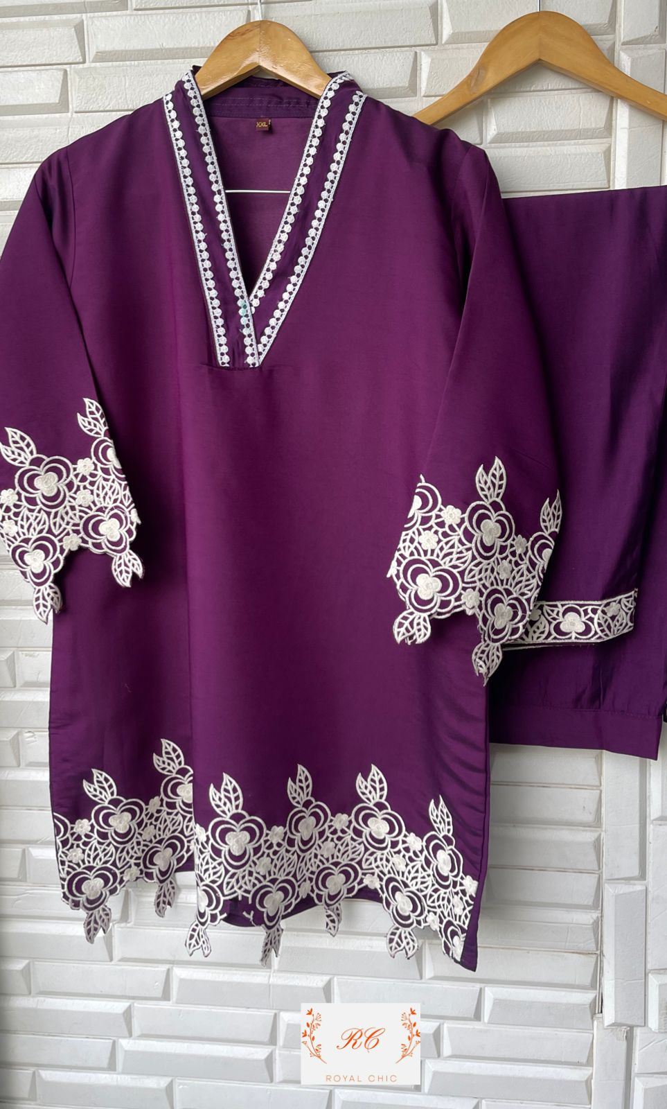 Muslin Ready to Wear Co-ord Set Rc12082(c)