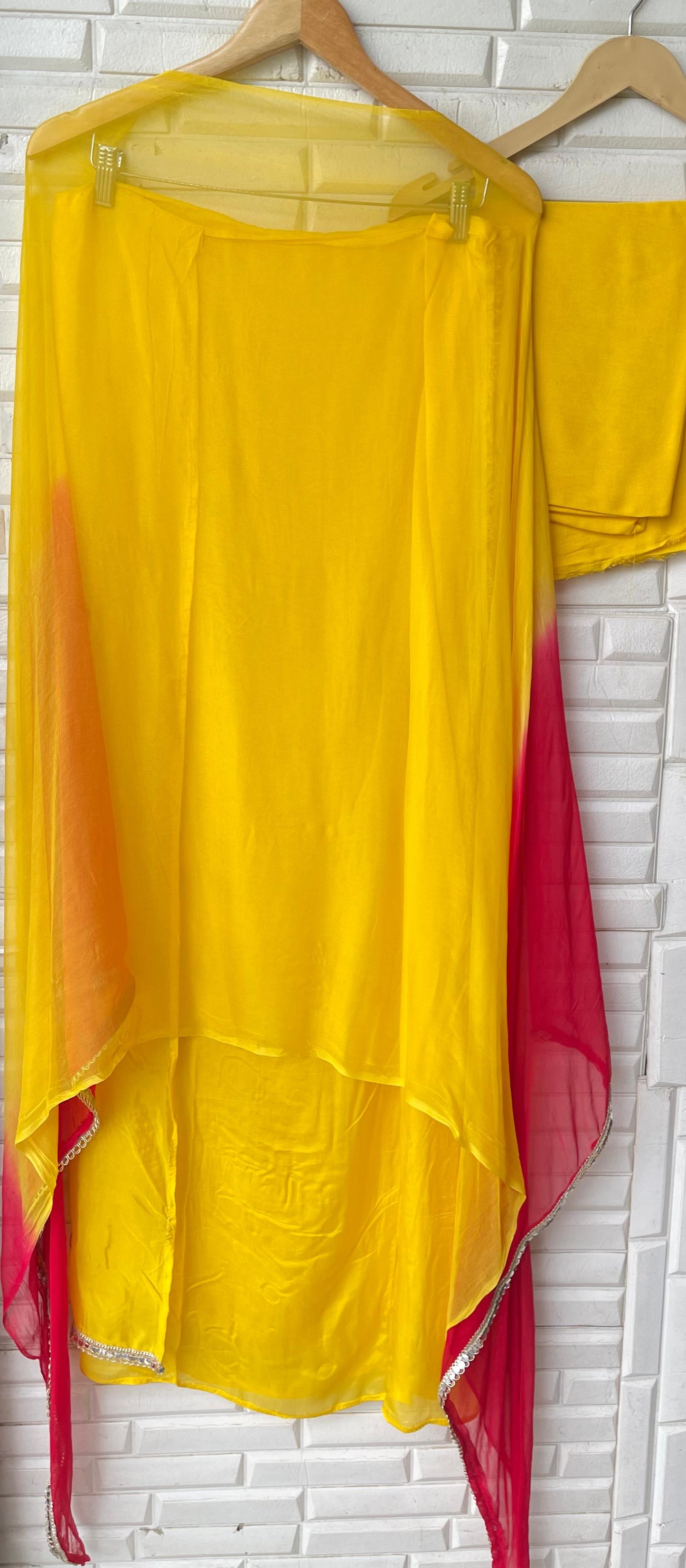 Glass organza unstitched ladies suit Rc17435 (b)