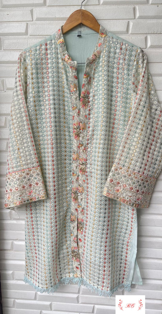 Georgette Ready to Wear Co-ord Set Rc 14961