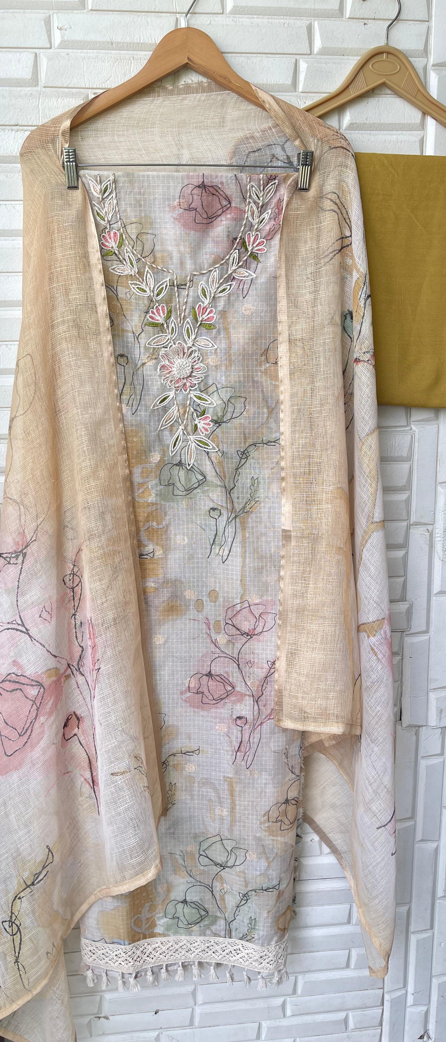 Kota doriya unstitched ladies suit Rc17425