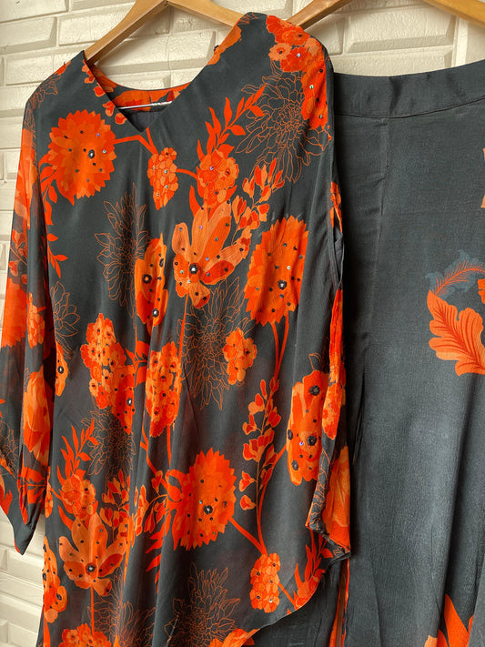 Chinnon Printed Ready to Wear Co-ord Sets Rc 15711