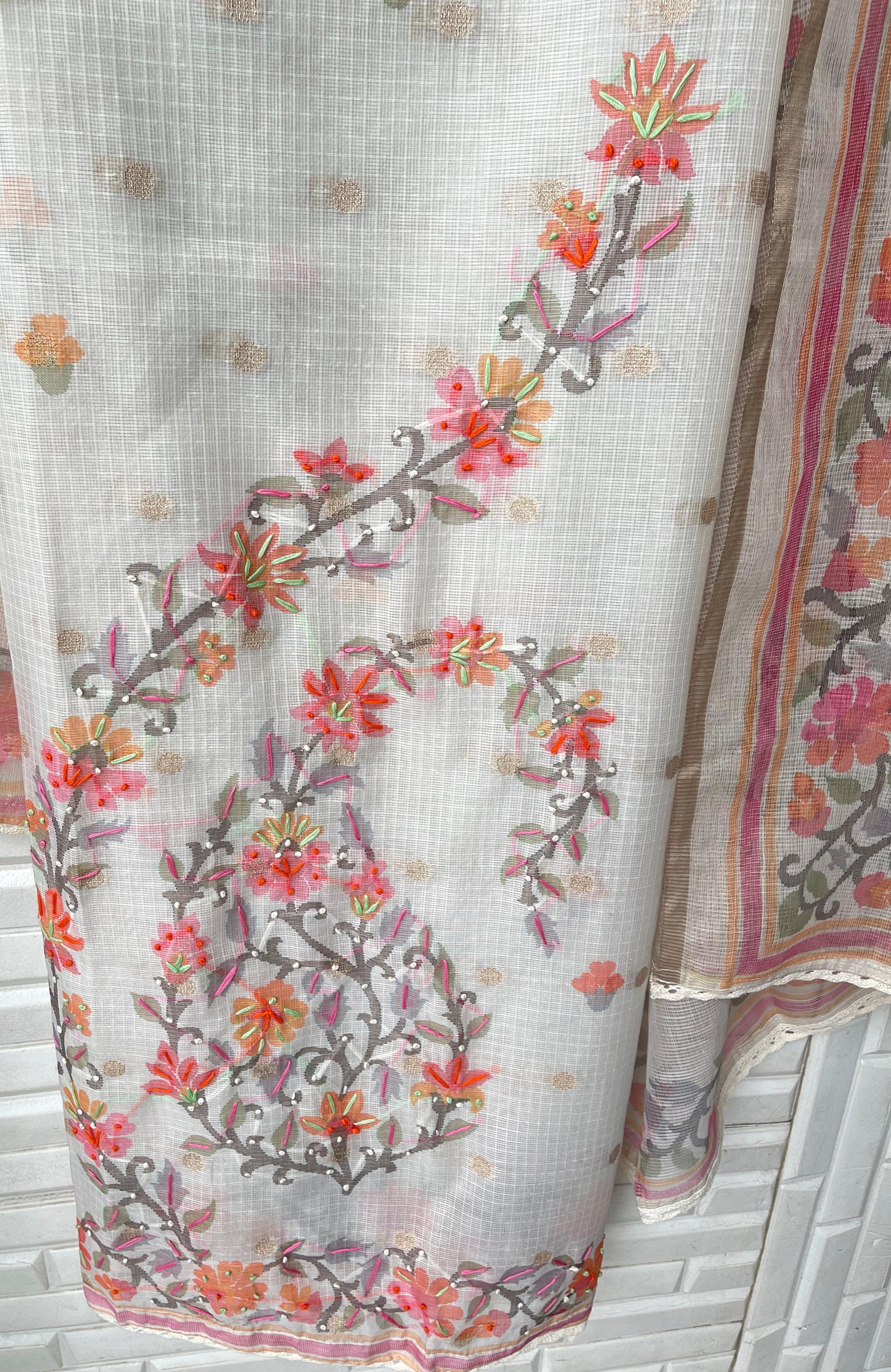 Banarasi kota doriya unstitched ladies suit Rc17441
