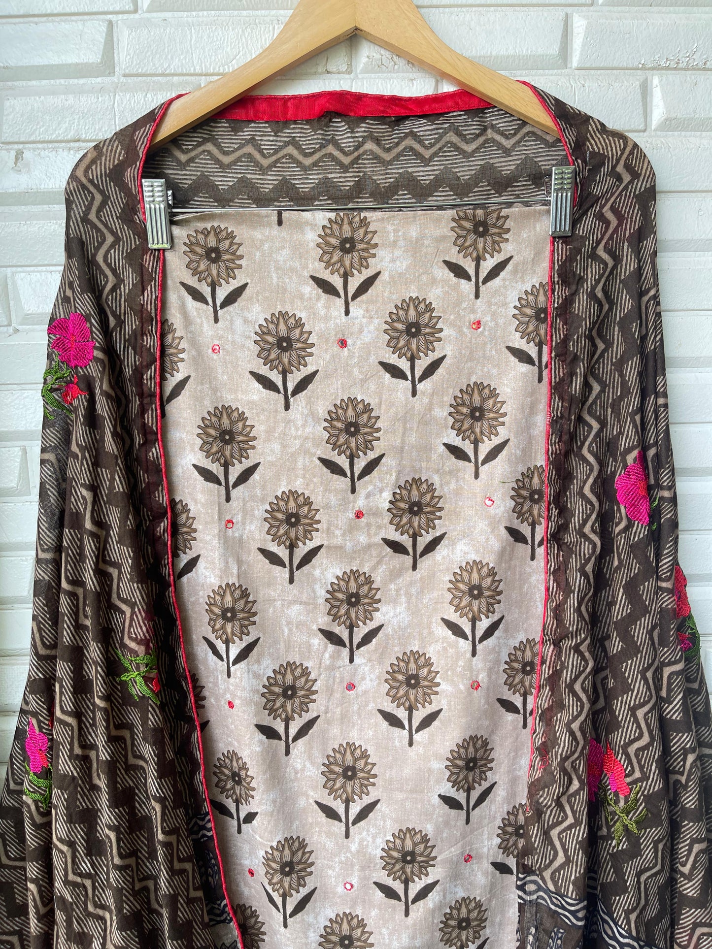 Cotton unstitched ladies suit Rc17368