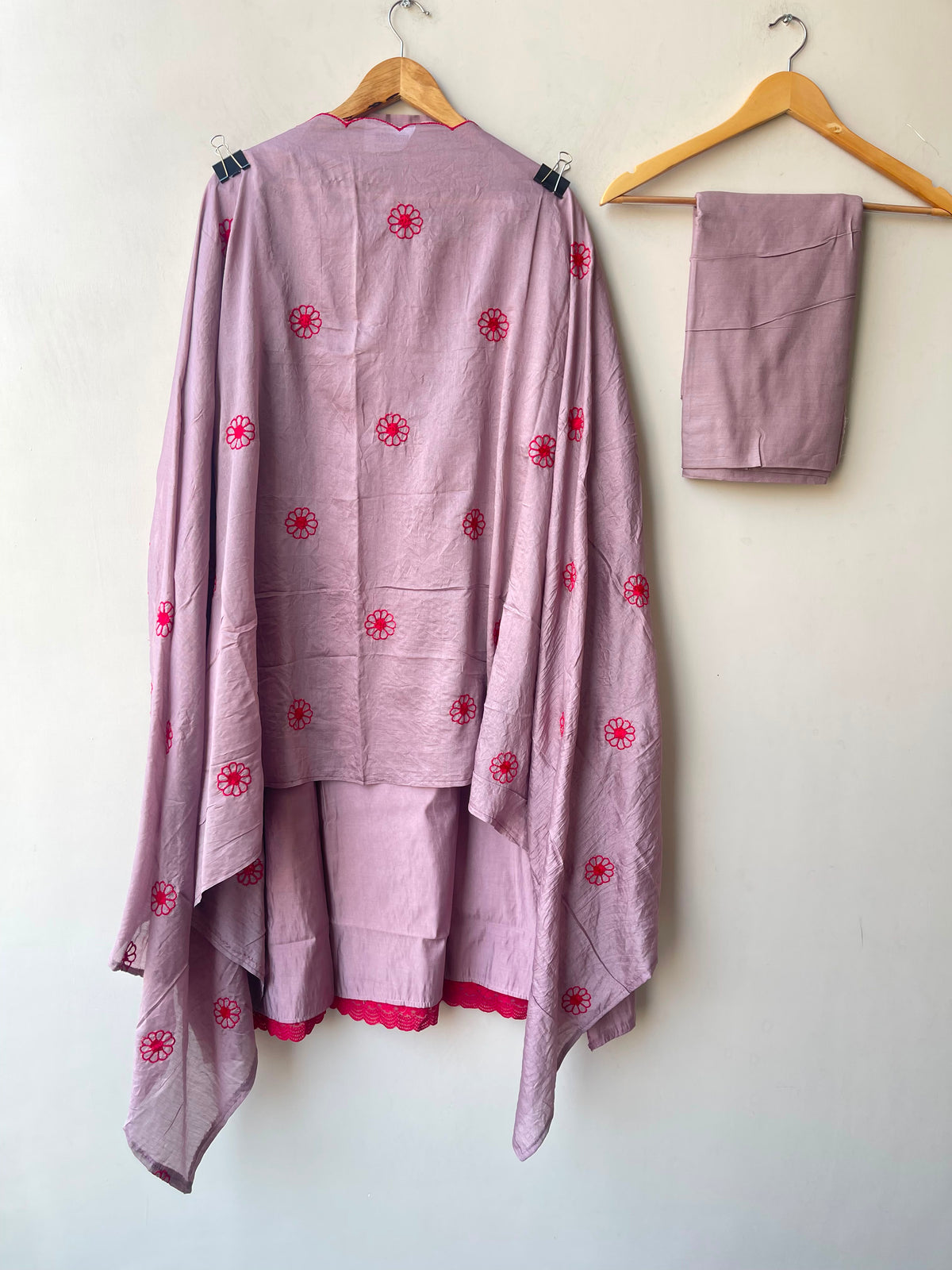 Mul Chanderi Unstitched Ladies Suit with Pearl Embroidery RC-19259 - Royal Chic by Priti (photo 9)