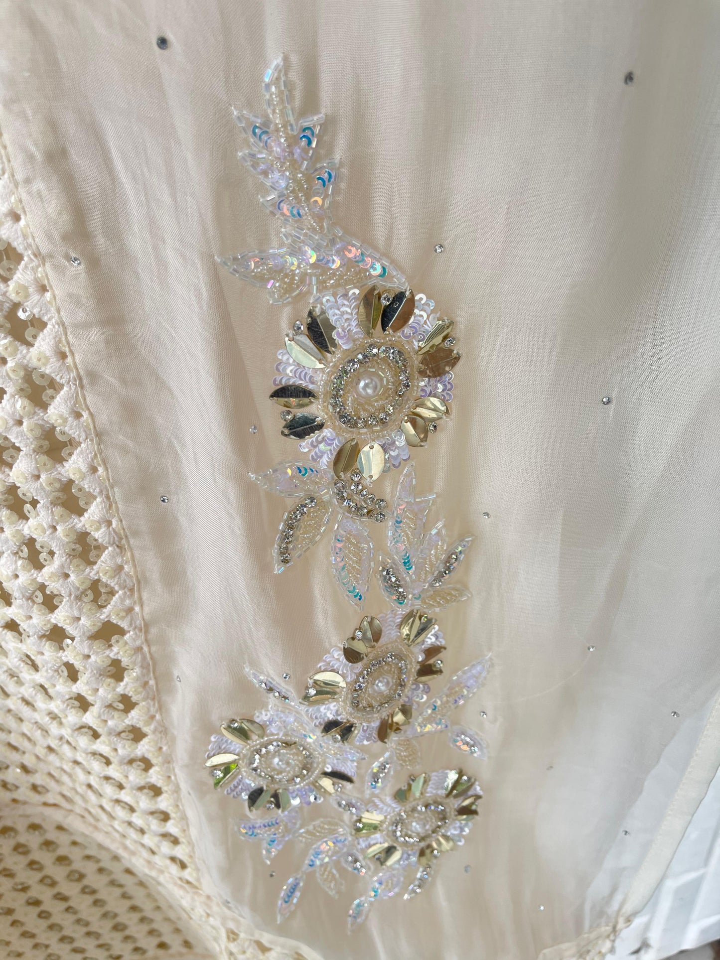 Organza unstitched ladies suit Rc17437 (a)