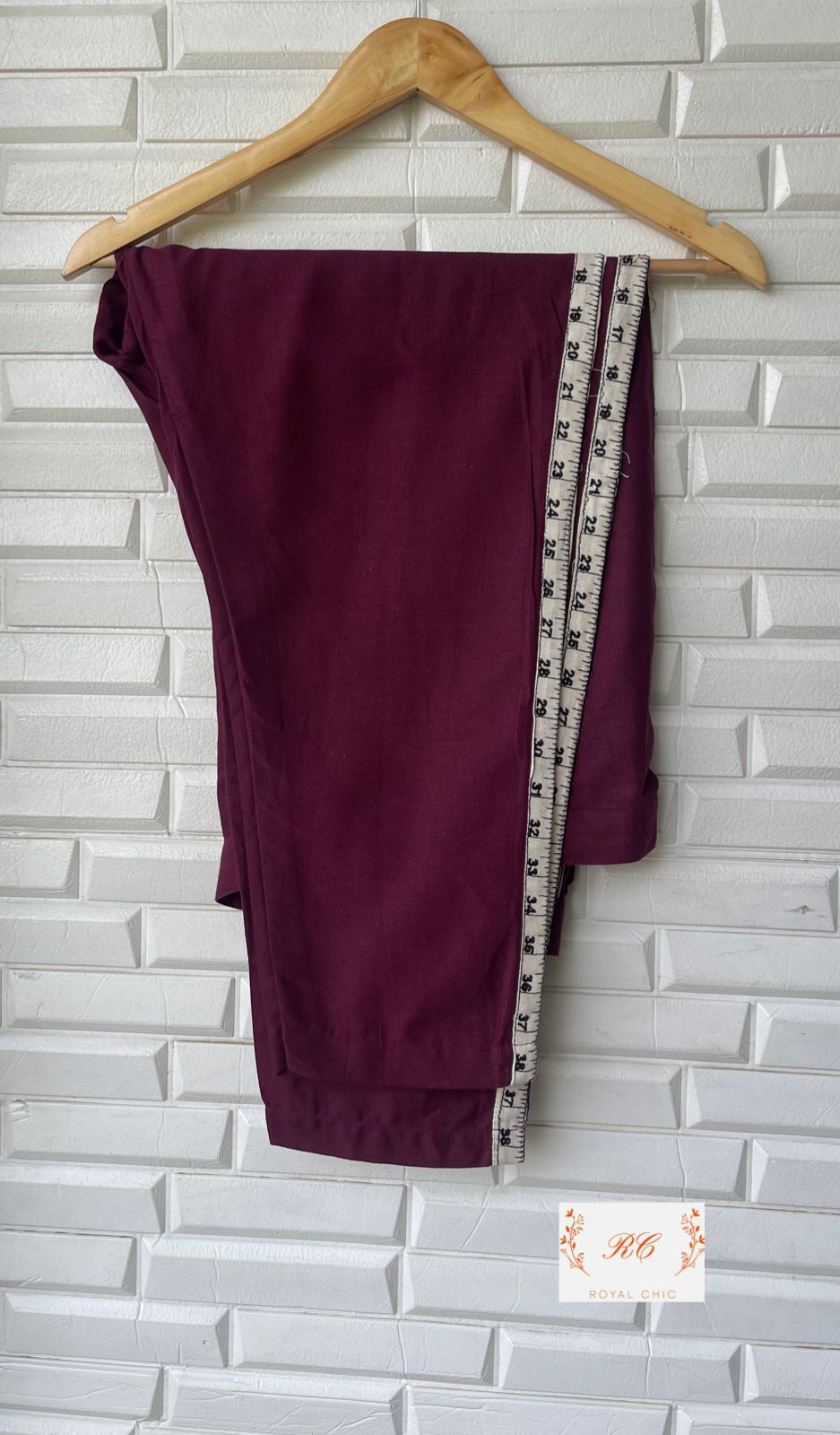 Linen Ready to Wear Co-ord Set Rc12138