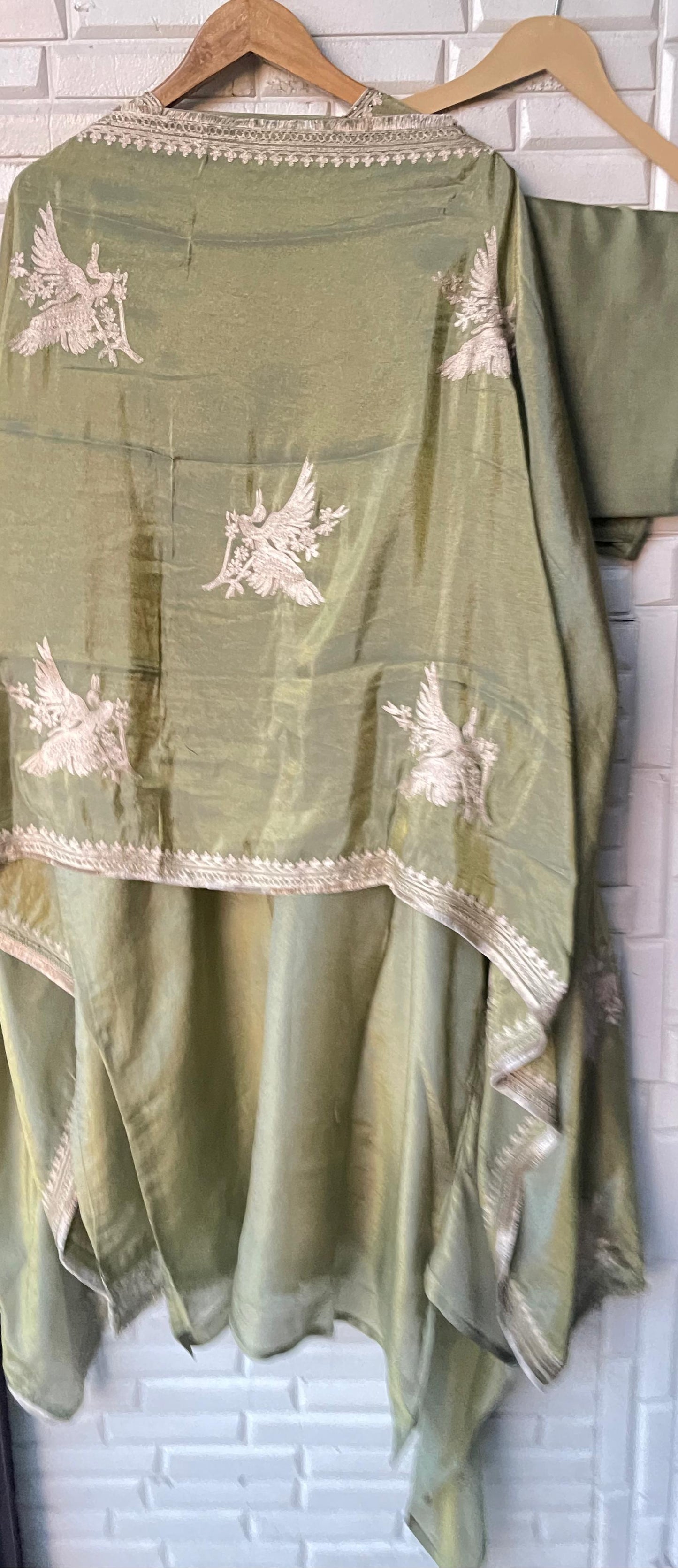 Shimmer silk unstitched ladies suit Rc17582 (b)