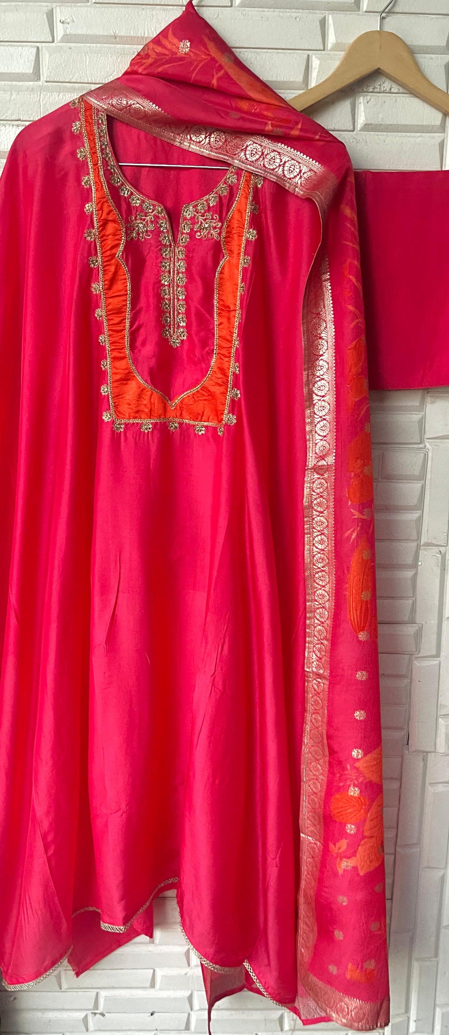 Pure silk unstitched ladies suit Rc17804