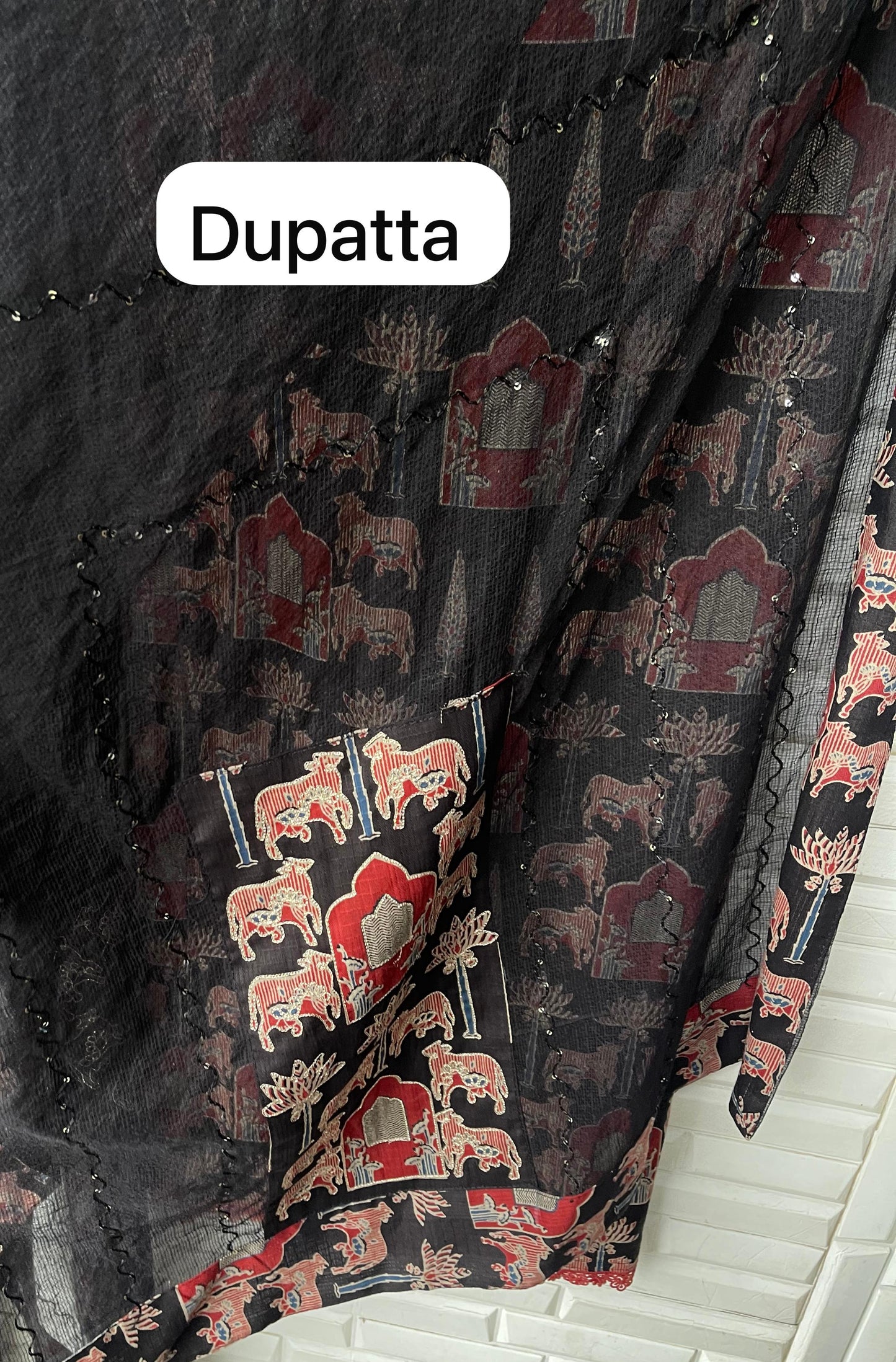 Linen cotton unstitched ladies suit Rc17549 (b)