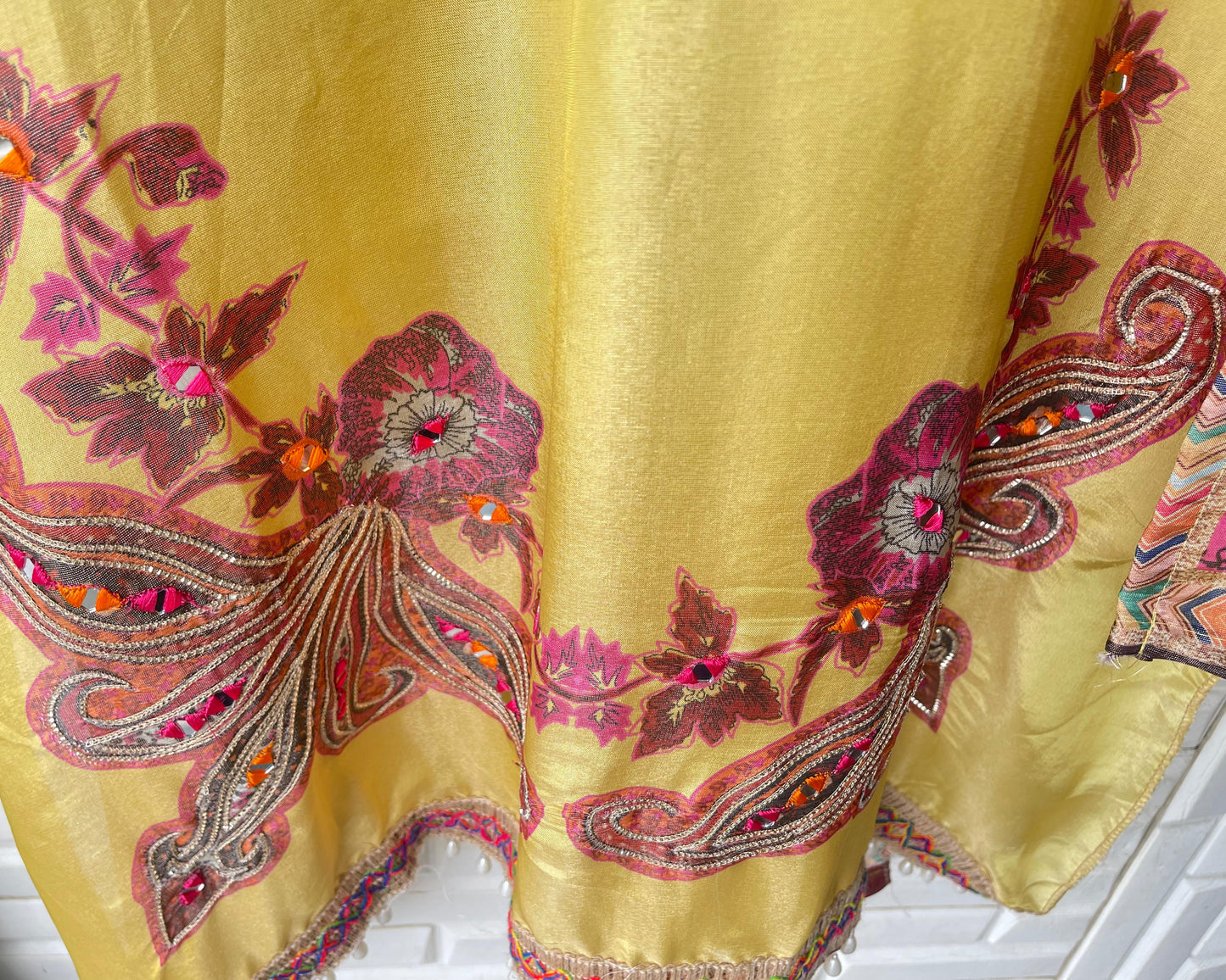 Shimmer silk unstitched ladies suit Rc17779