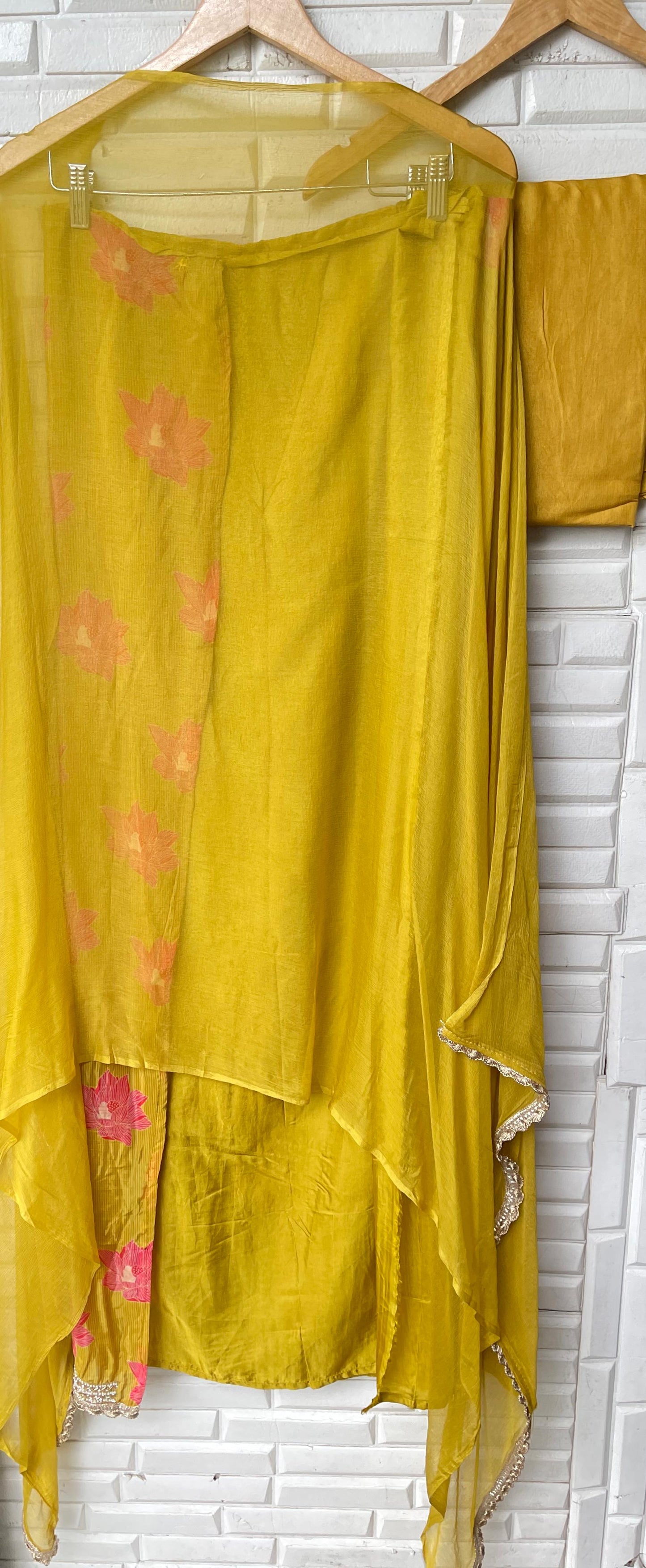 Organza unstitched ladies suit Rc17547