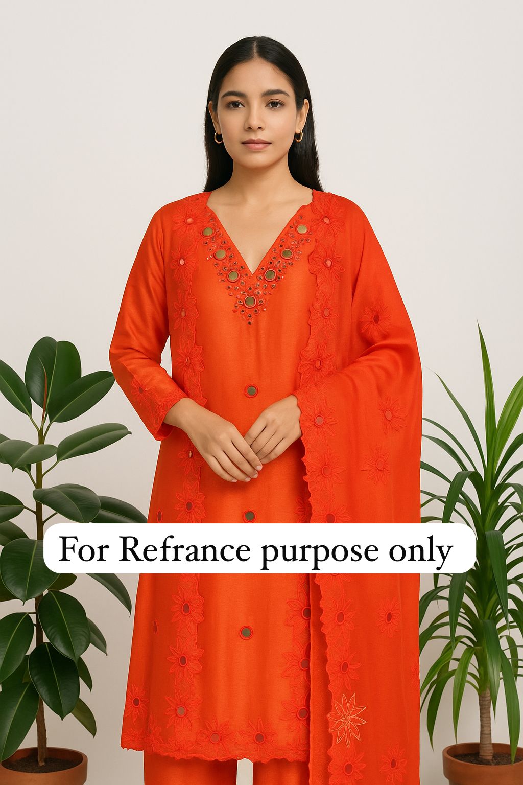 Self shimmer silk unstitched ladies suit Rc17675
