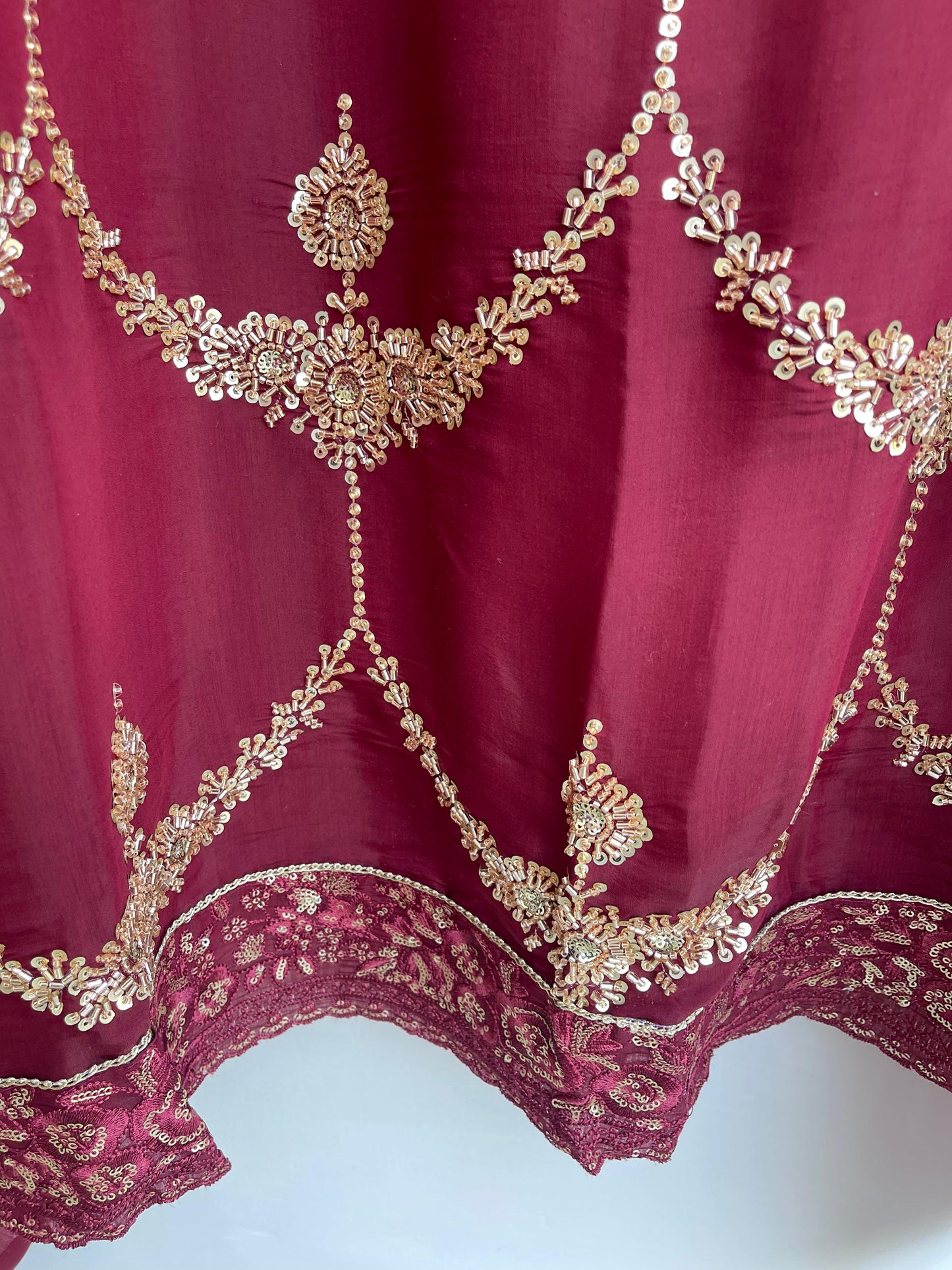 Soft organza unstitched ladies suit Rc17886 (a)