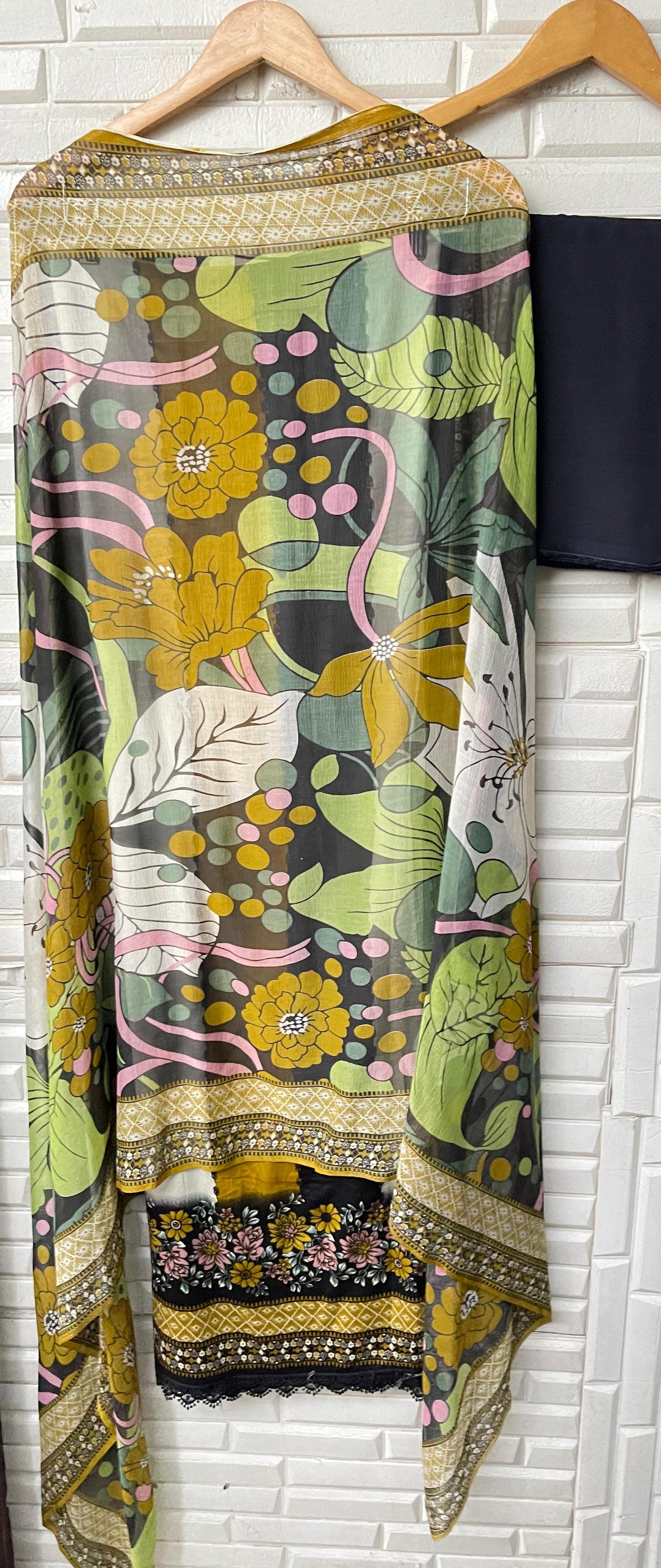 Cotton unstitched ladies suit Rc17463