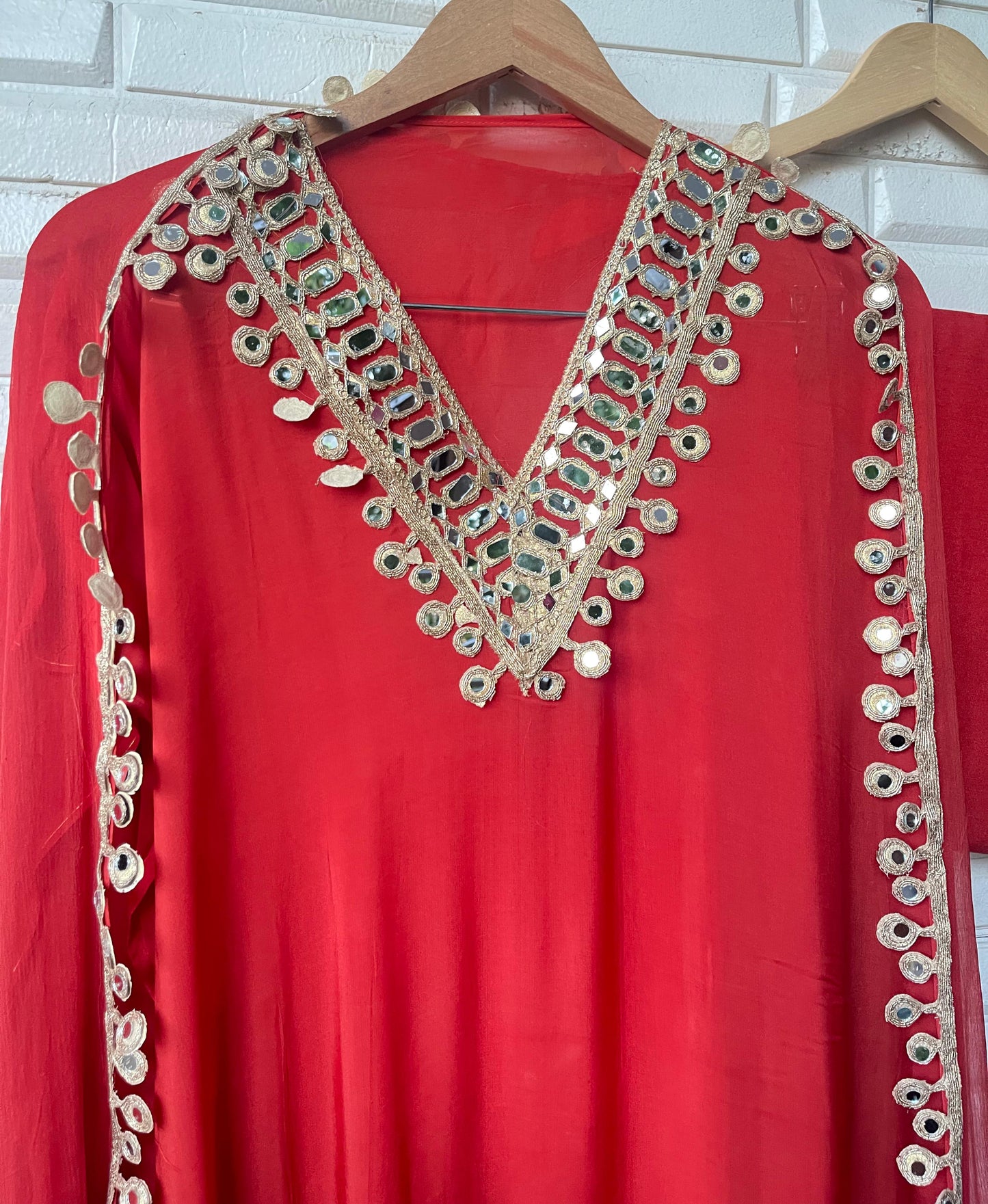 Organza unstitched ladies suit Rc17758 (b)