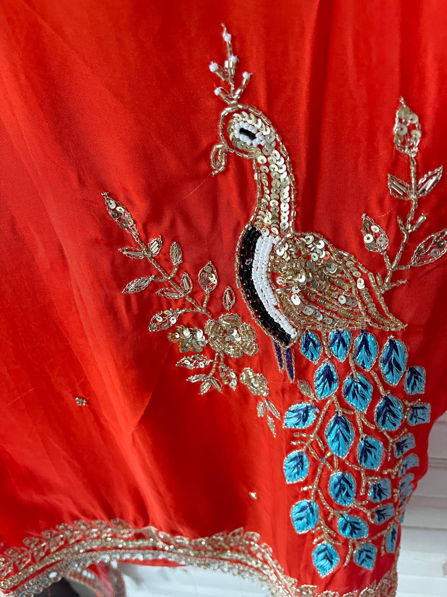 Organza unstitched ladies suit Rc17372