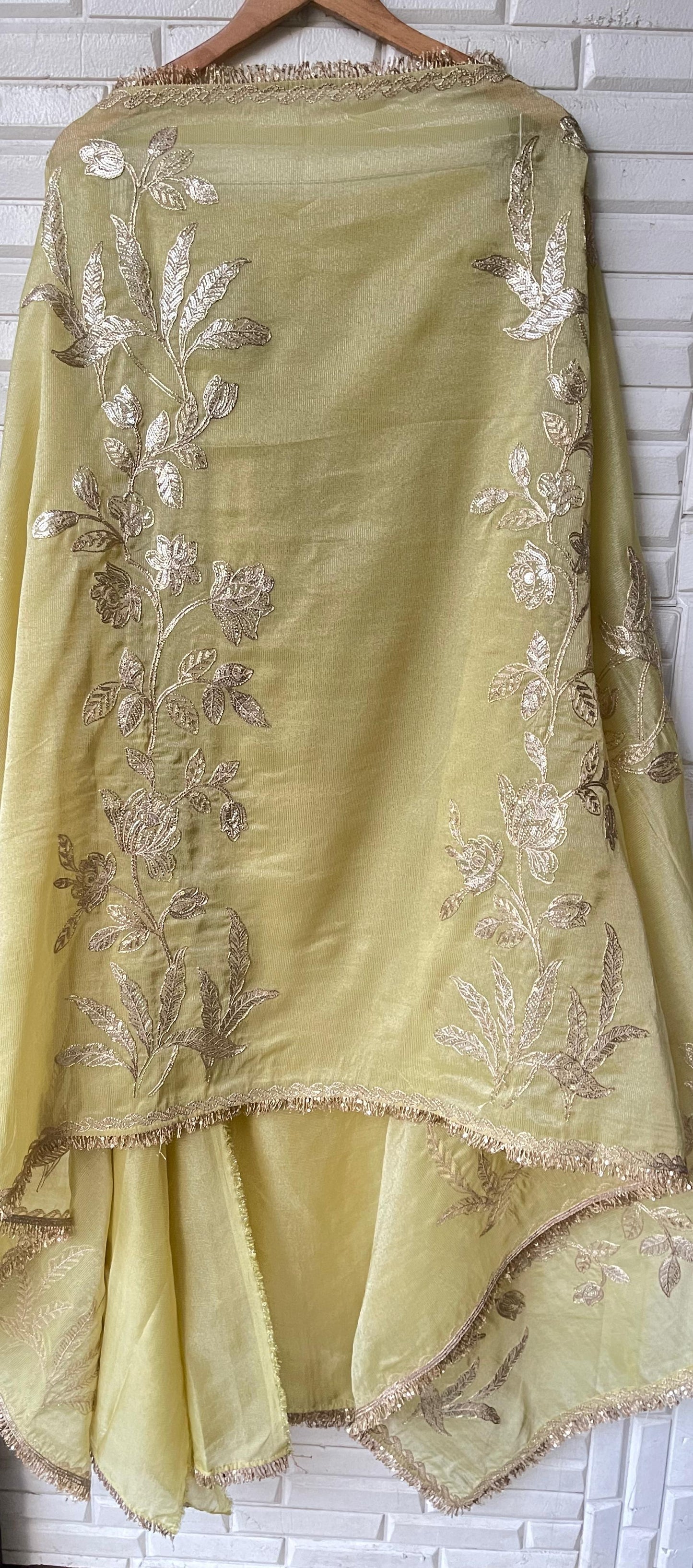 Weaving shimmer silk unstitched ladies suit Rc17689(a)