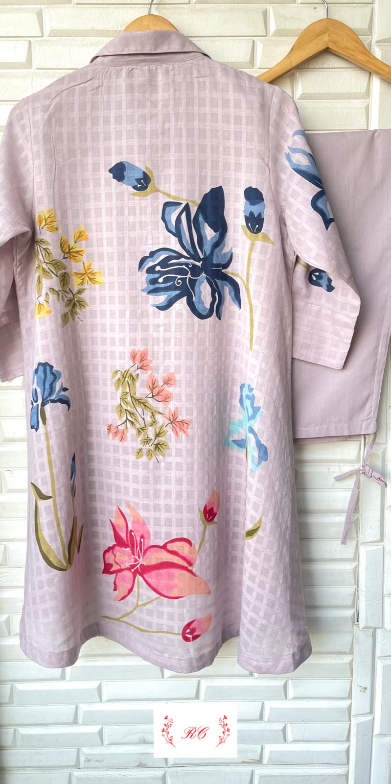 Cotton Printed Ready to Wear Co-ord Set Rc14200