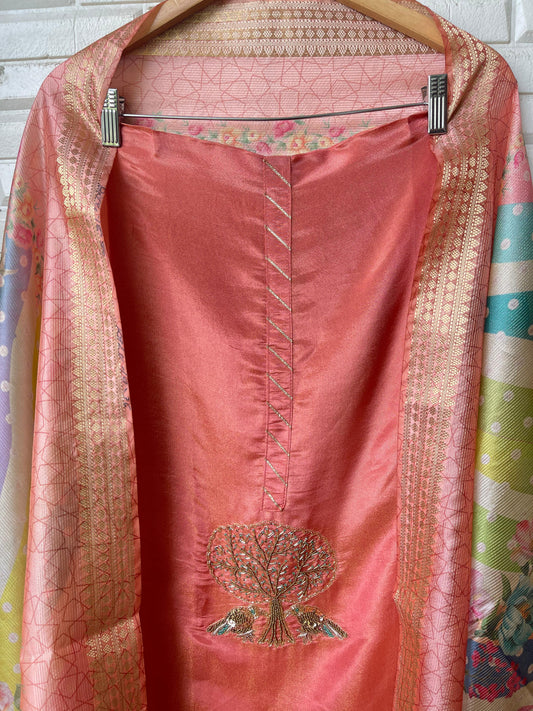 Shimmer silk unstitched ladies Rc17500 (b)