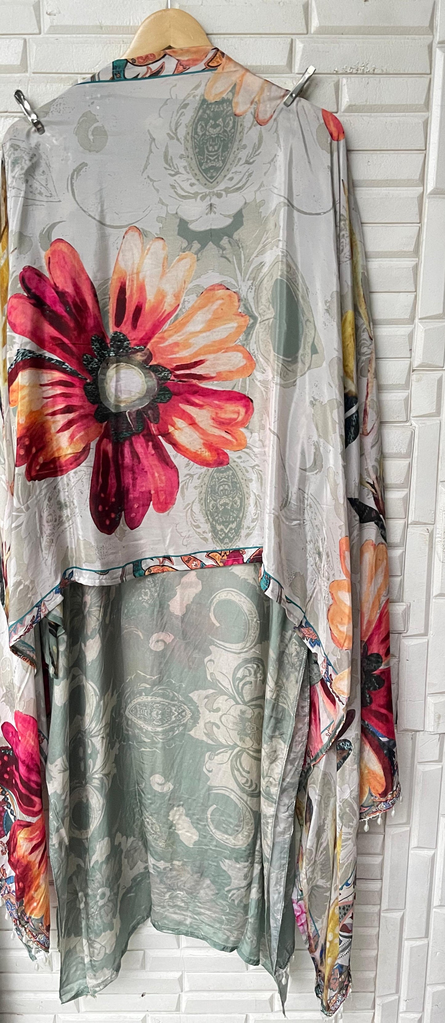 Muslin silk unstitched ladies suit Rc17362