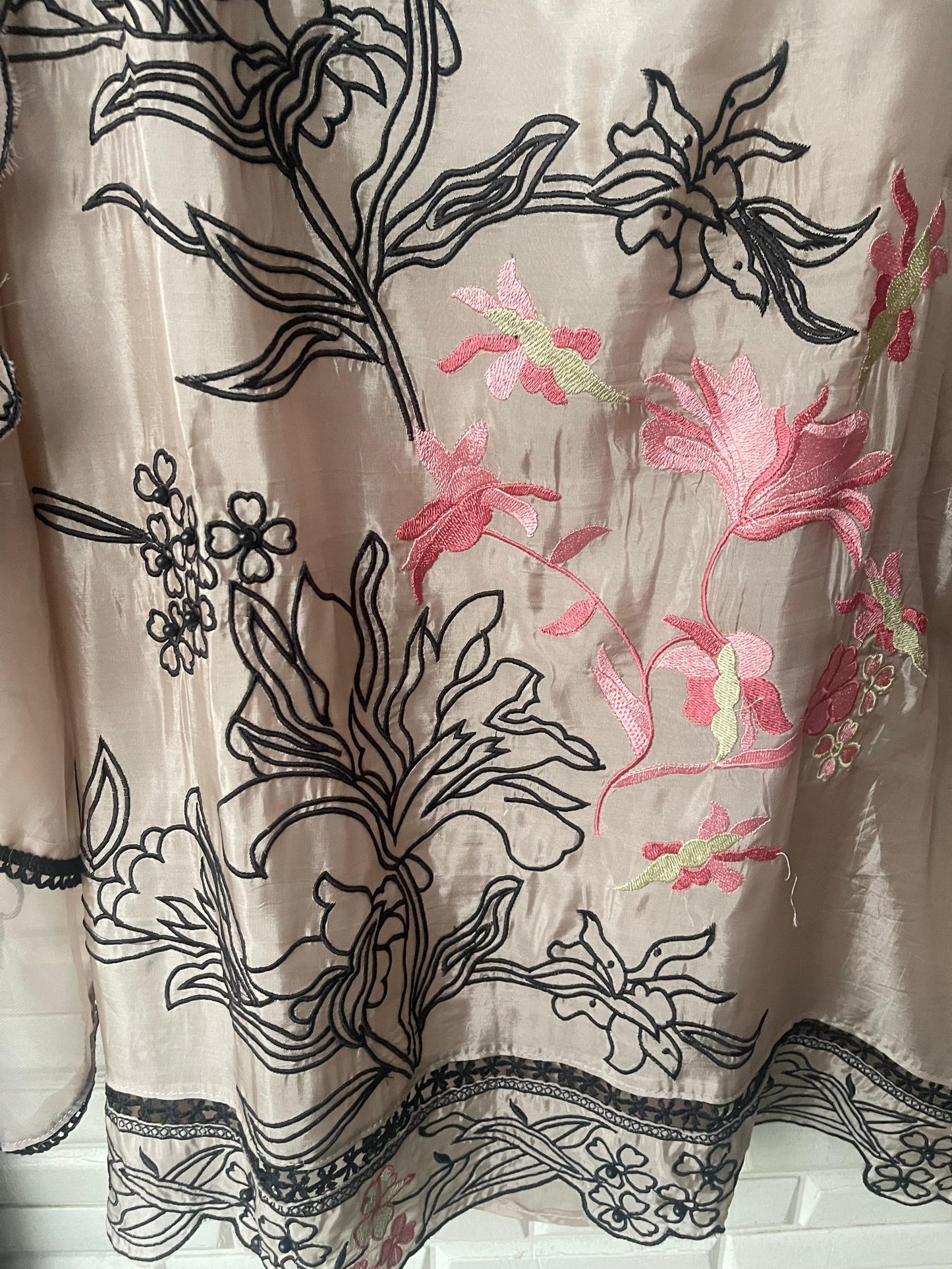 Glass organza unstitched ladies suit Rc17769