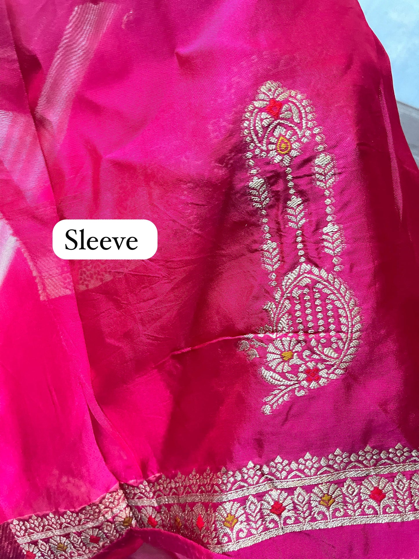 Banarasi pure silk unstitched ladies suit Rc17617