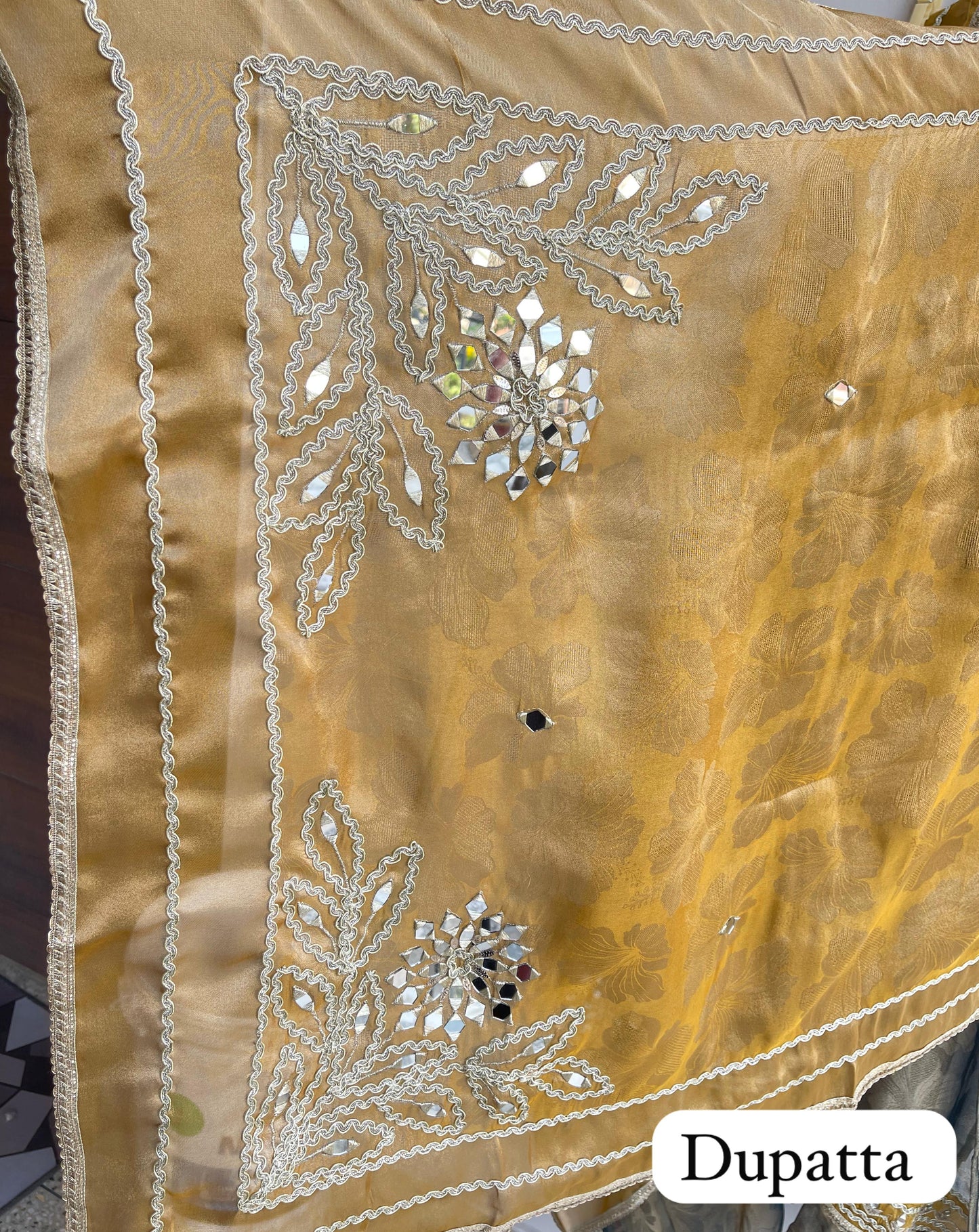 Shimmer silk unstitched ladies suit Rc17923 (a)