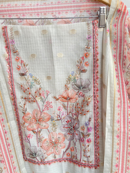 Banarasi kota doriya ladies unstitched suit Rc18437 (c)