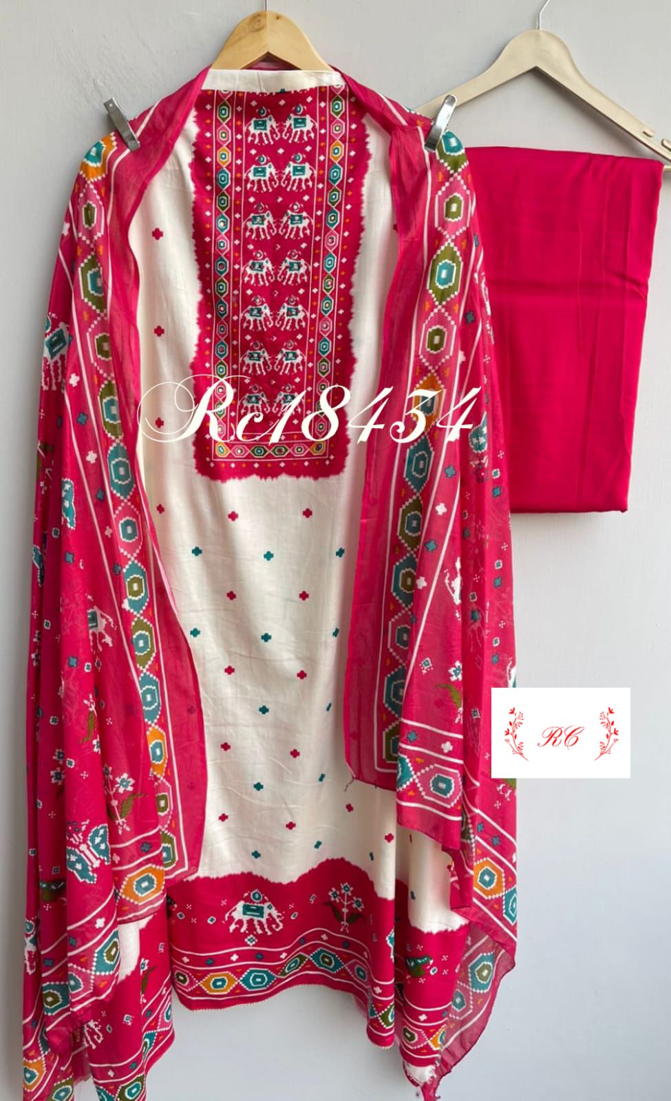 Cotton Unstitched Ladies Suit RC-18434 β view 8
