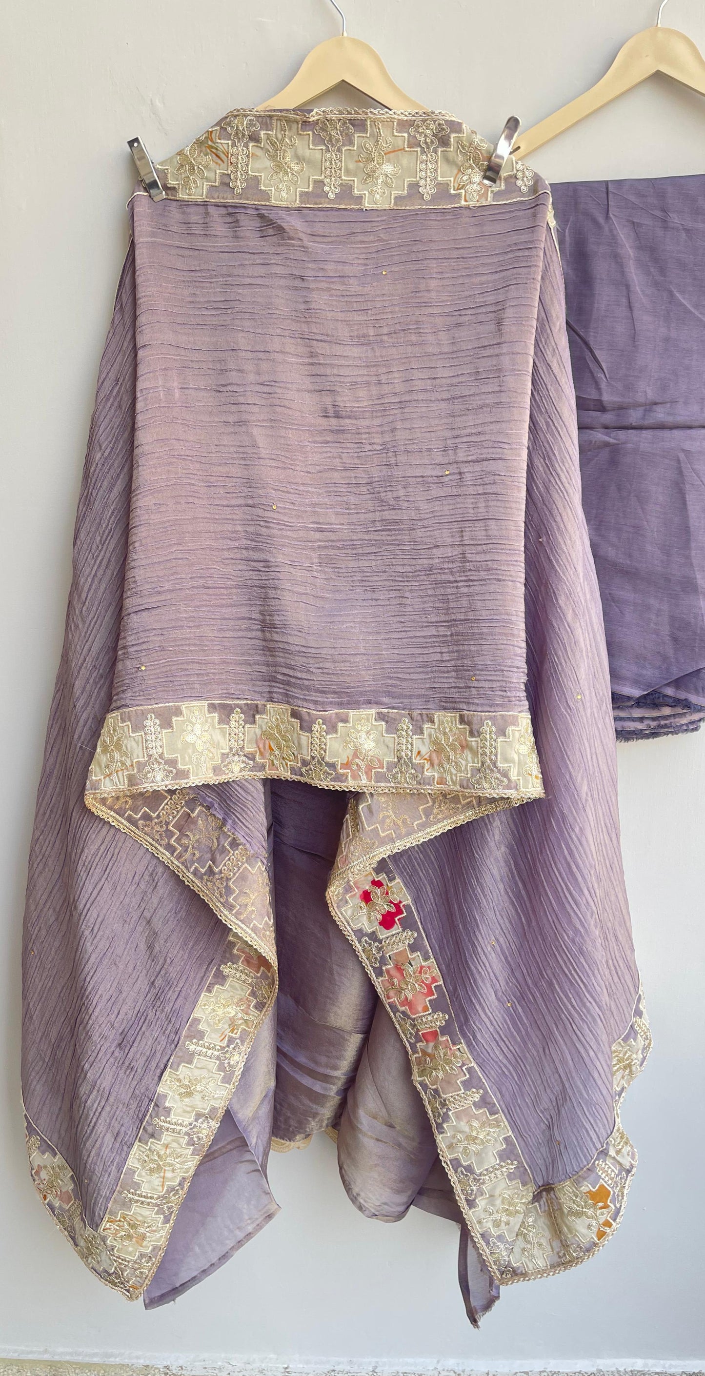 Shimmer silk unstitched ladies suit Rc17908 (a)