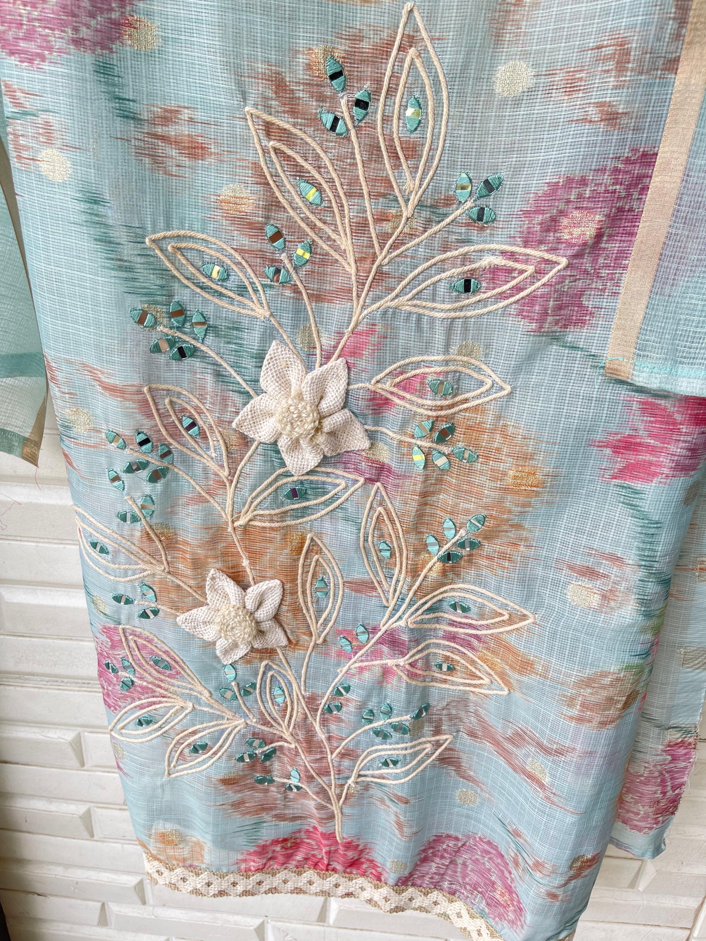 Banarasi kota doriya unstitched ladies suit Rc17426 (a)