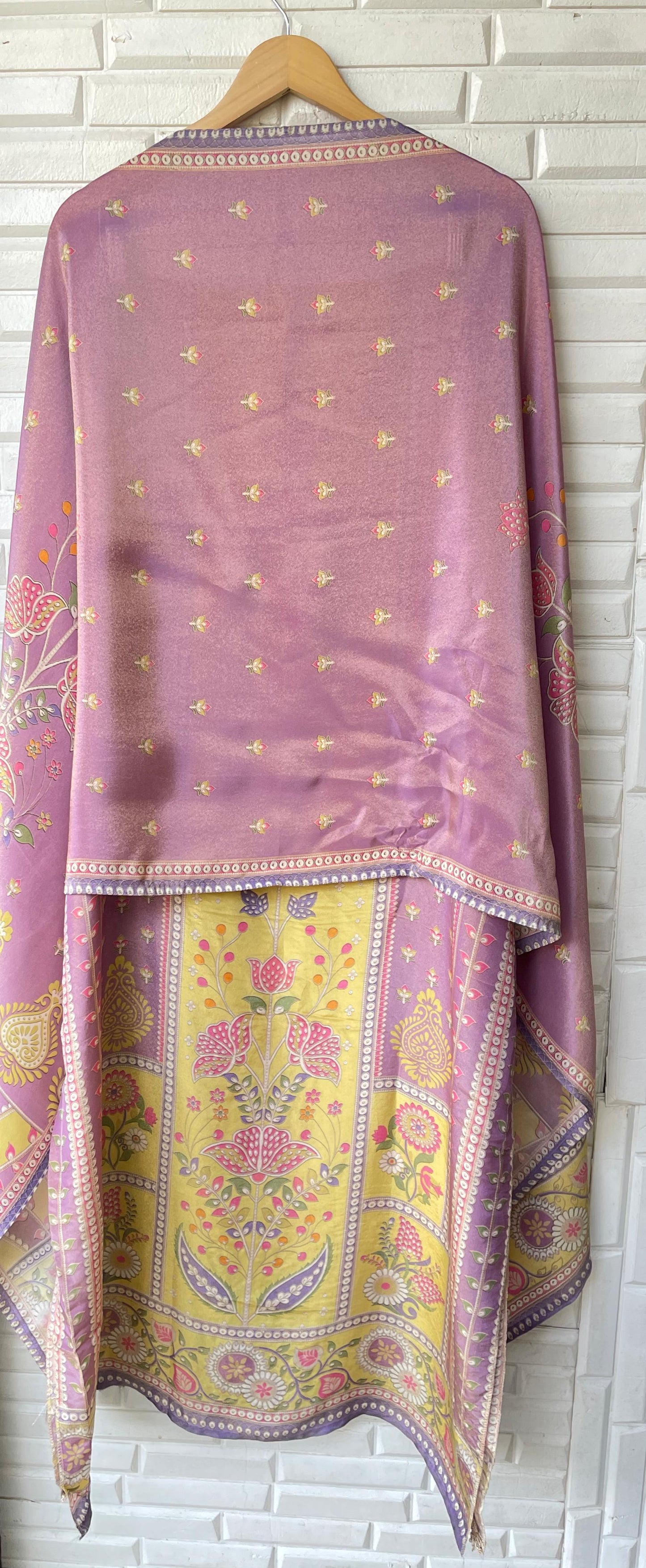 Shimmer Silk Unstitched Ladies suit Rc 15508