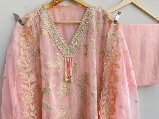 Organza unstitched ladies suit Rc17936 (a)