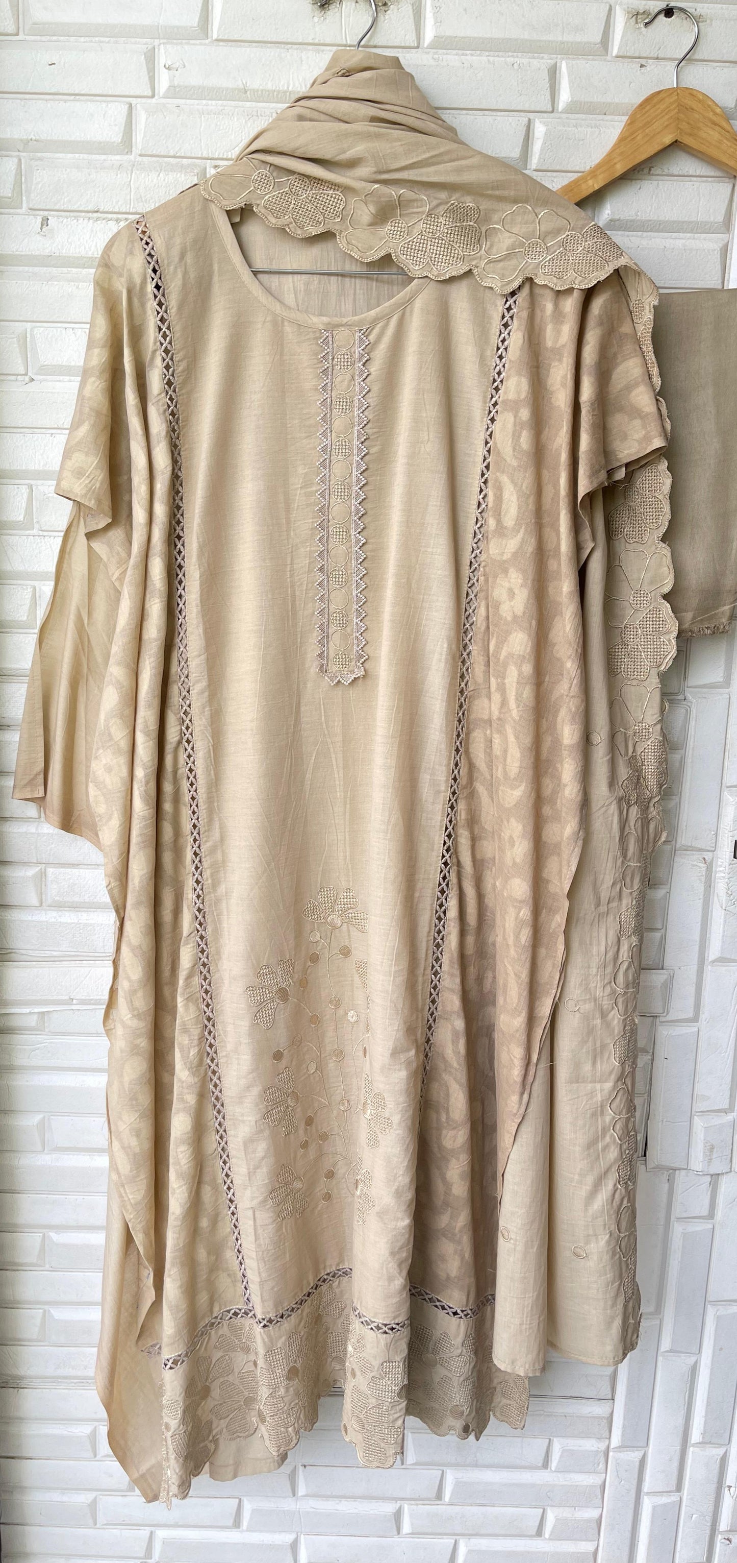 Self cotton unstitched ladies suit Rc17415 (b)