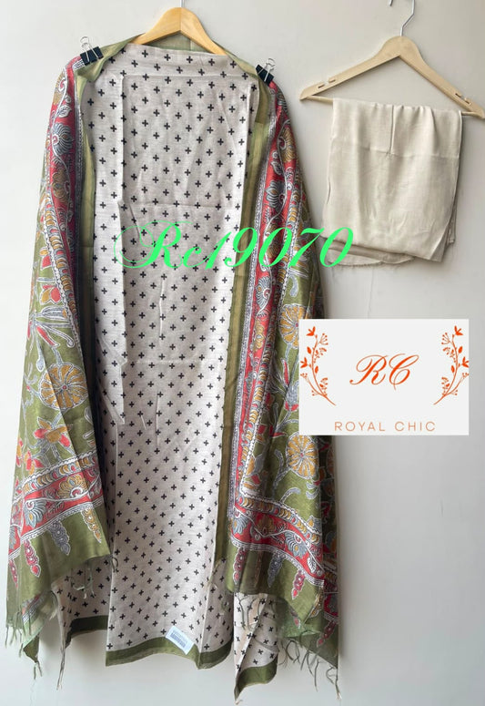 Mul chanderi maheshwari ladies unstitched suit Rc19070 (b)