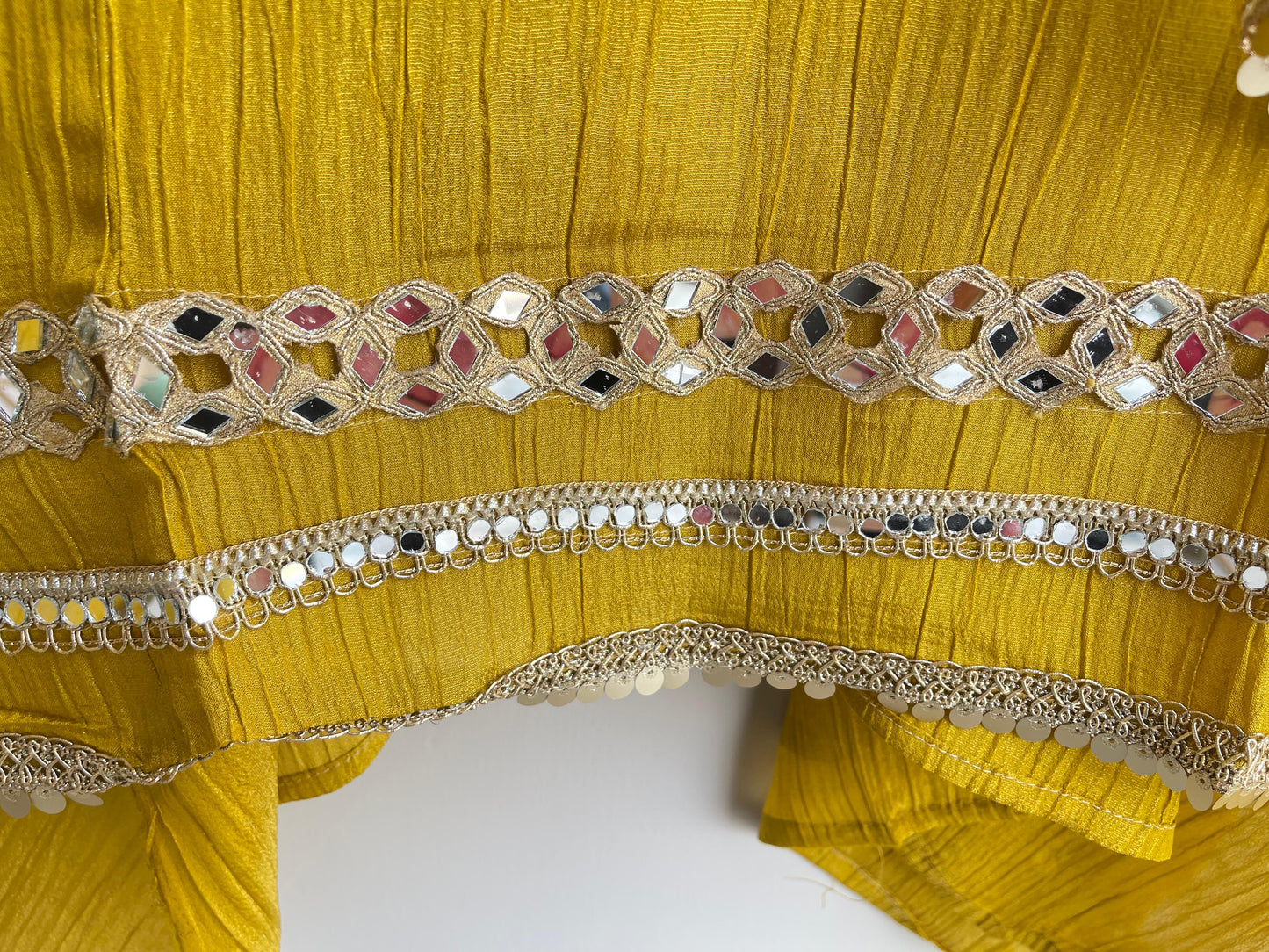 Crushed tissue unstitched ladies suit Rc17930 (b)