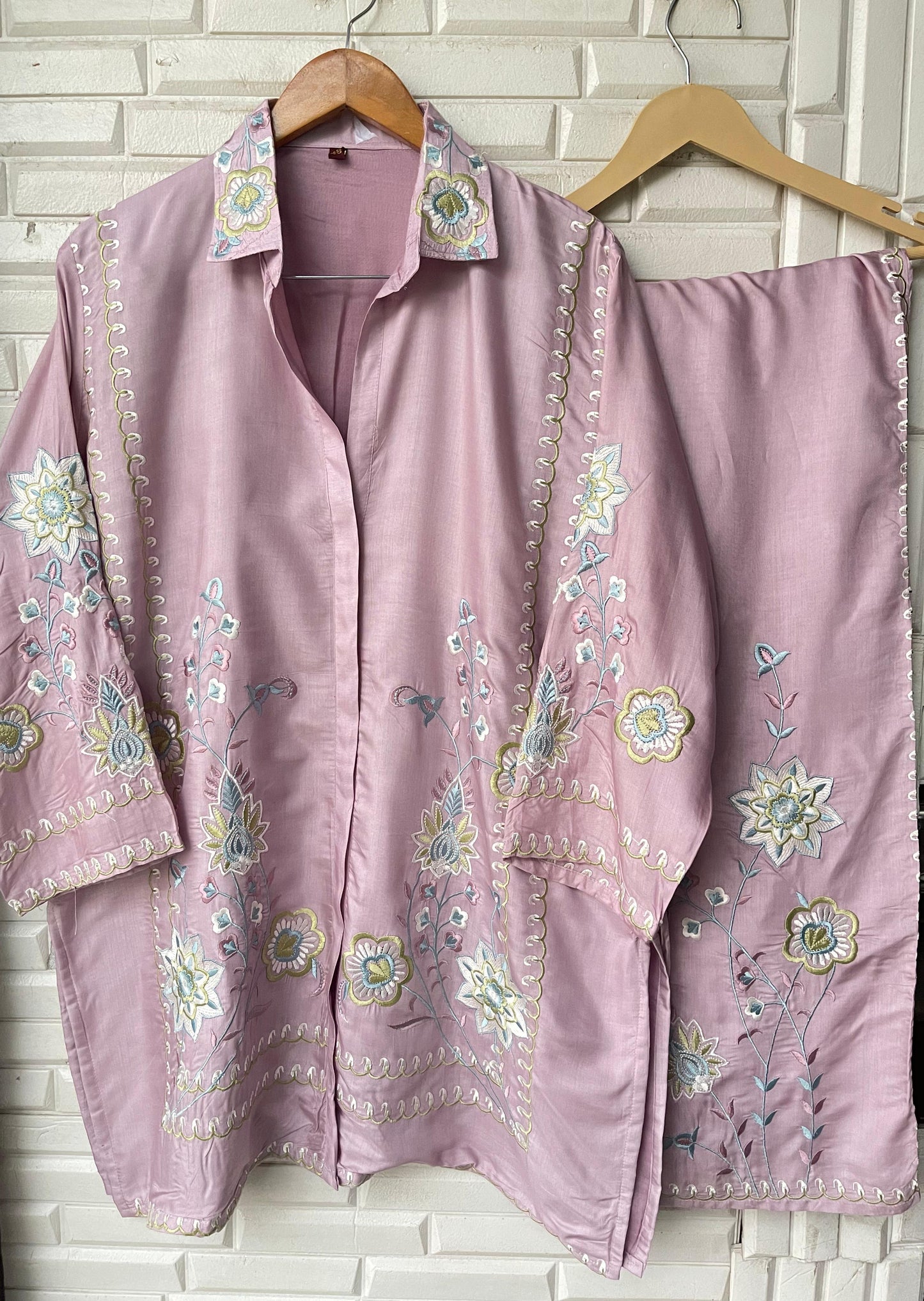 Muslin Ready to wear Co-ord Set Rc 17301(a)